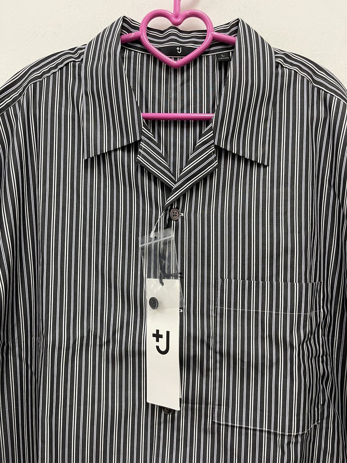Jil Sander × Uniqlo JIL SANDER x Uniqlo +J Button Up Striped Shirt Size US L / EU 52-54 / 3 - 2 Thumbnail