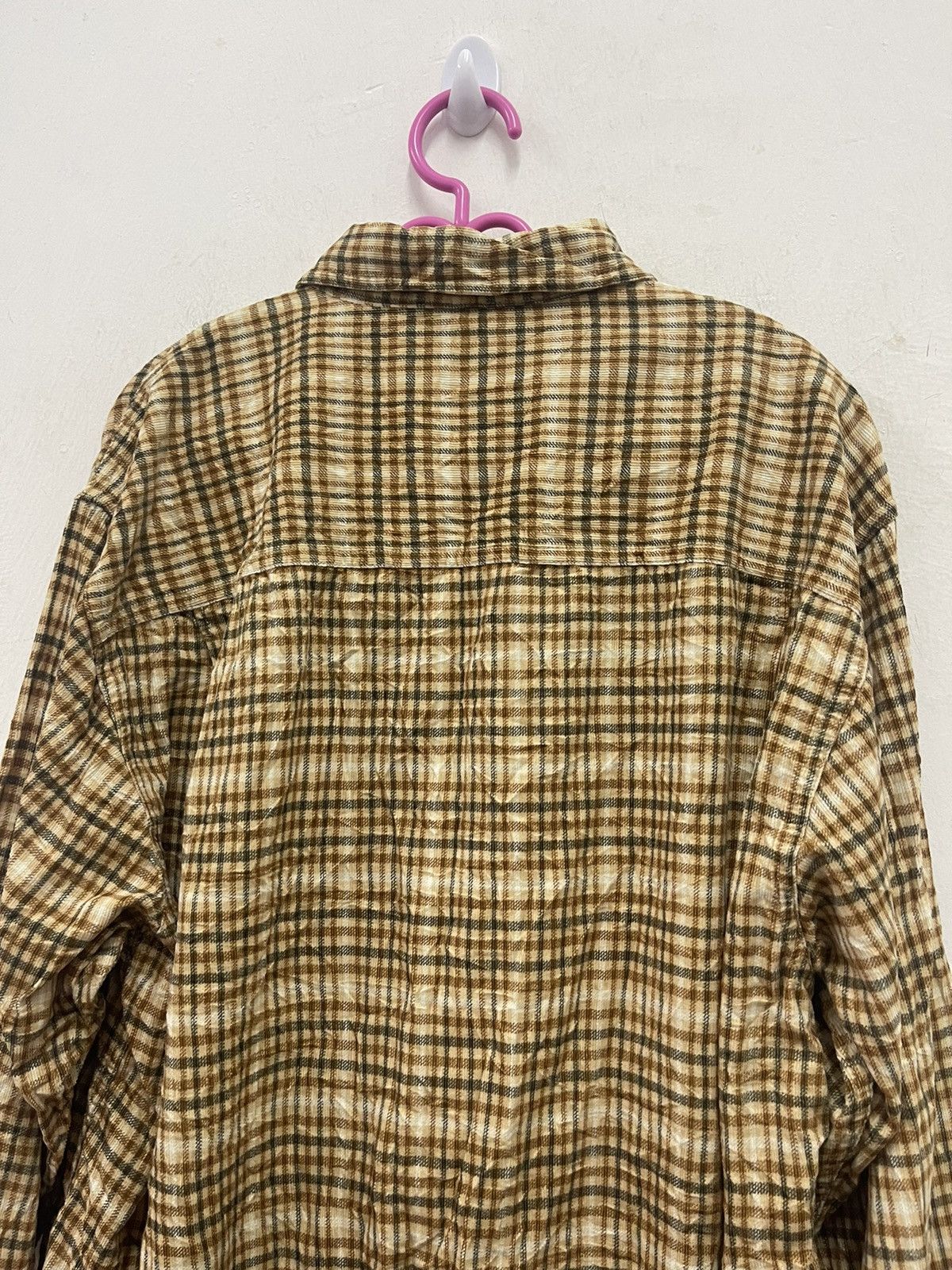 Kansai Yamamoto Rare Vintage KANSAI JEANS Plaid Tartan Flannel Size US L / EU 52-54 / 3 - 8 Thumbnail