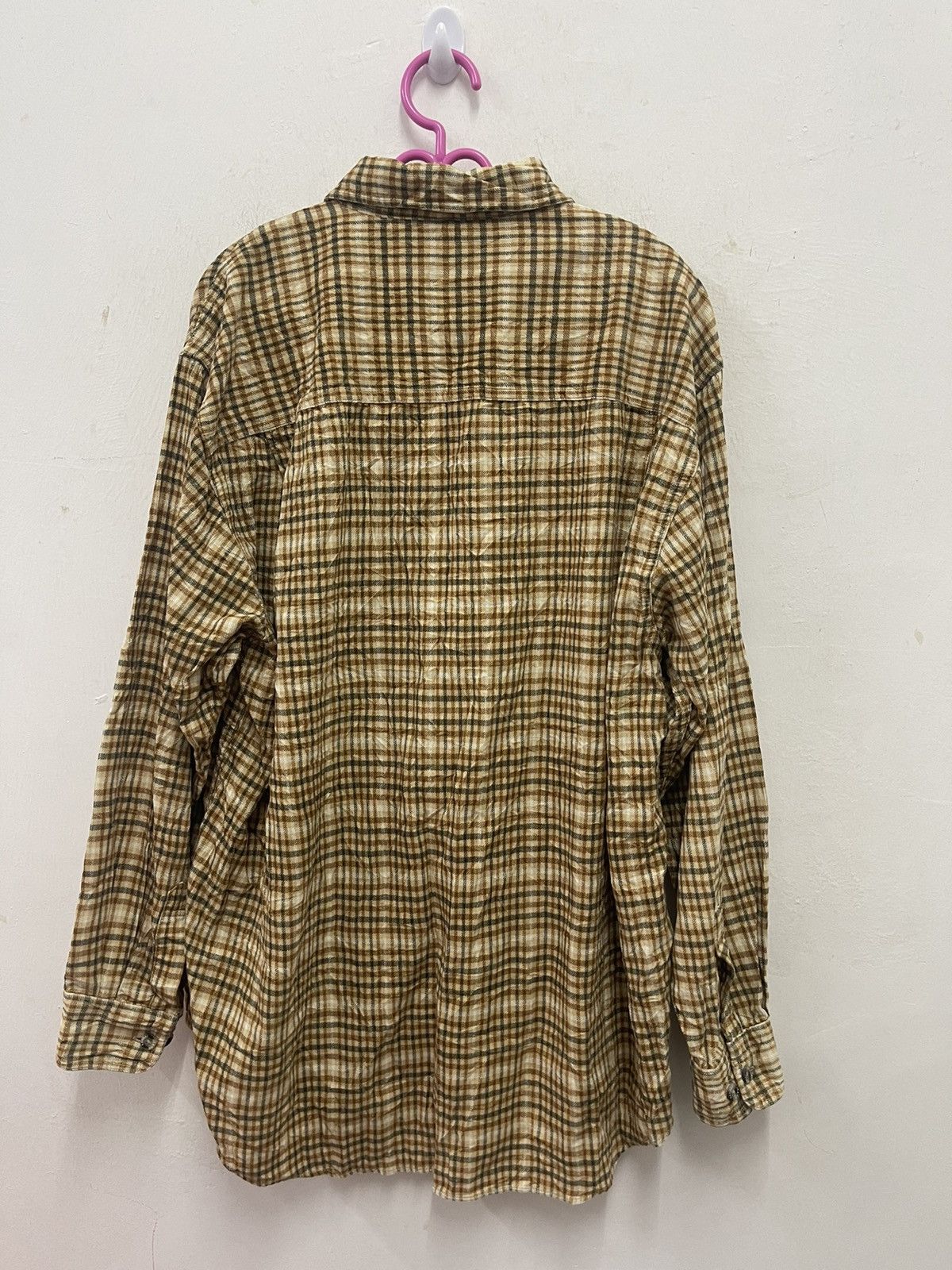 Kansai Yamamoto Rare Vintage KANSAI JEANS Plaid Tartan Flannel Size US L / EU 52-54 / 3 - 7 Thumbnail
