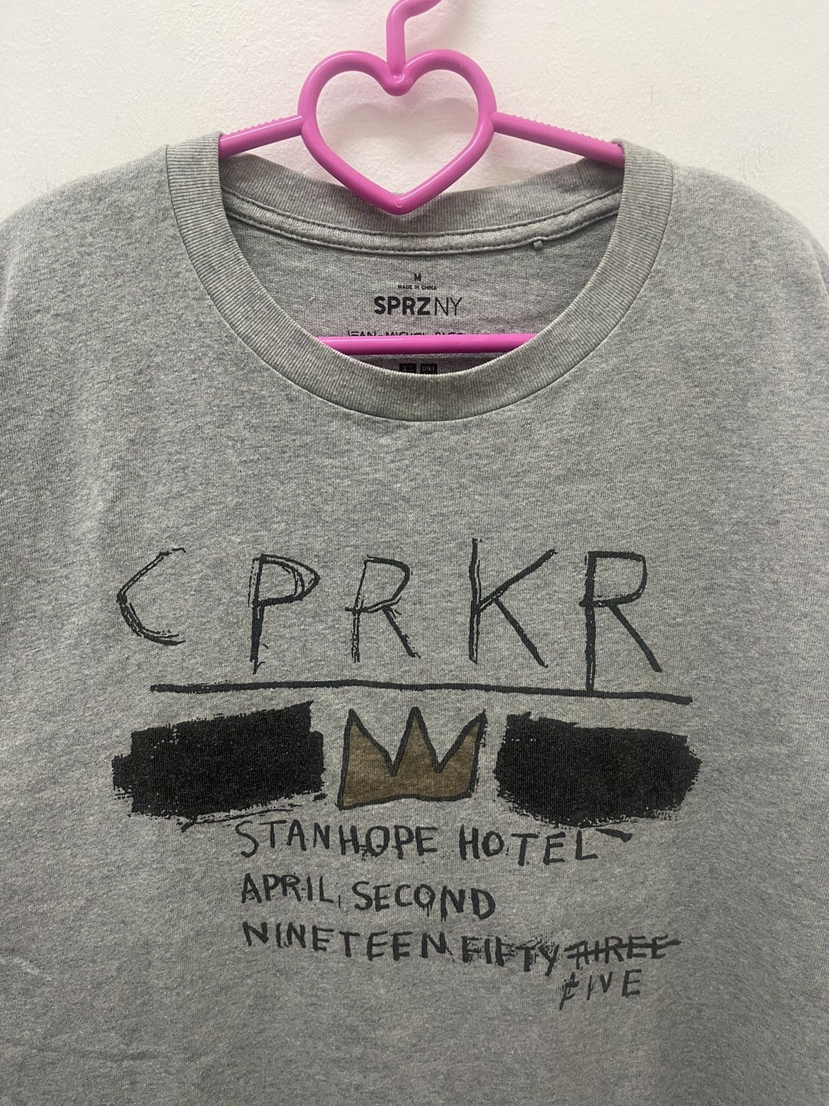Jean-Michel Basquiat Rare JEAN MICHEL BASQUIAT Spell Out Big Logo Pop Art Tee Size US M / EU 48-50 / 2 - 3 Thumbnail
