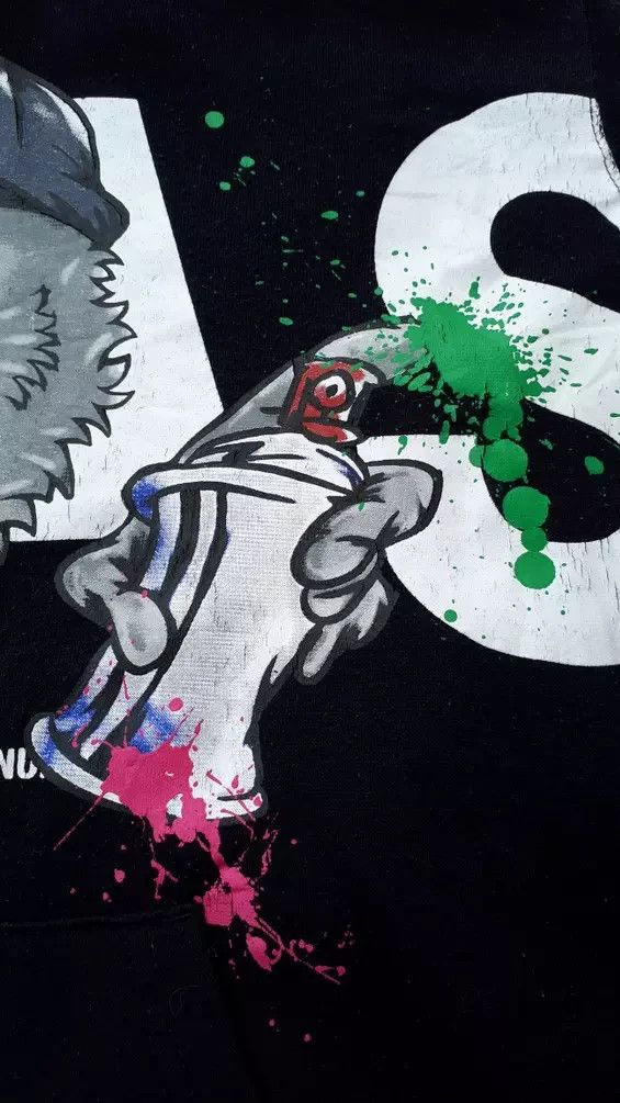 Japanese Brand × Vintage Kazzrock Graffiti Paint Splash Hoodie Size US S / EU 44-46 / 1 - 4 Thumbnail