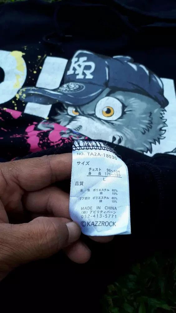 Japanese Brand × Vintage Kazzrock Graffiti Paint Splash Hoodie Size US S / EU 44-46 / 1 - 11 Thumbnail