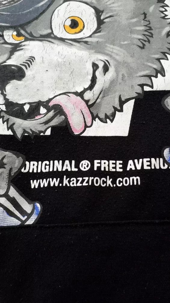 Japanese Brand × Vintage Kazzrock Graffiti Paint Splash Hoodie Size US S / EU 44-46 / 1 - 5 Thumbnail