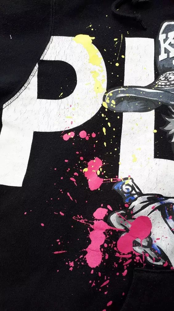 Japanese Brand × Vintage Kazzrock Graffiti Paint Splash Hoodie Size US S / EU 44-46 / 1 - 3 Thumbnail