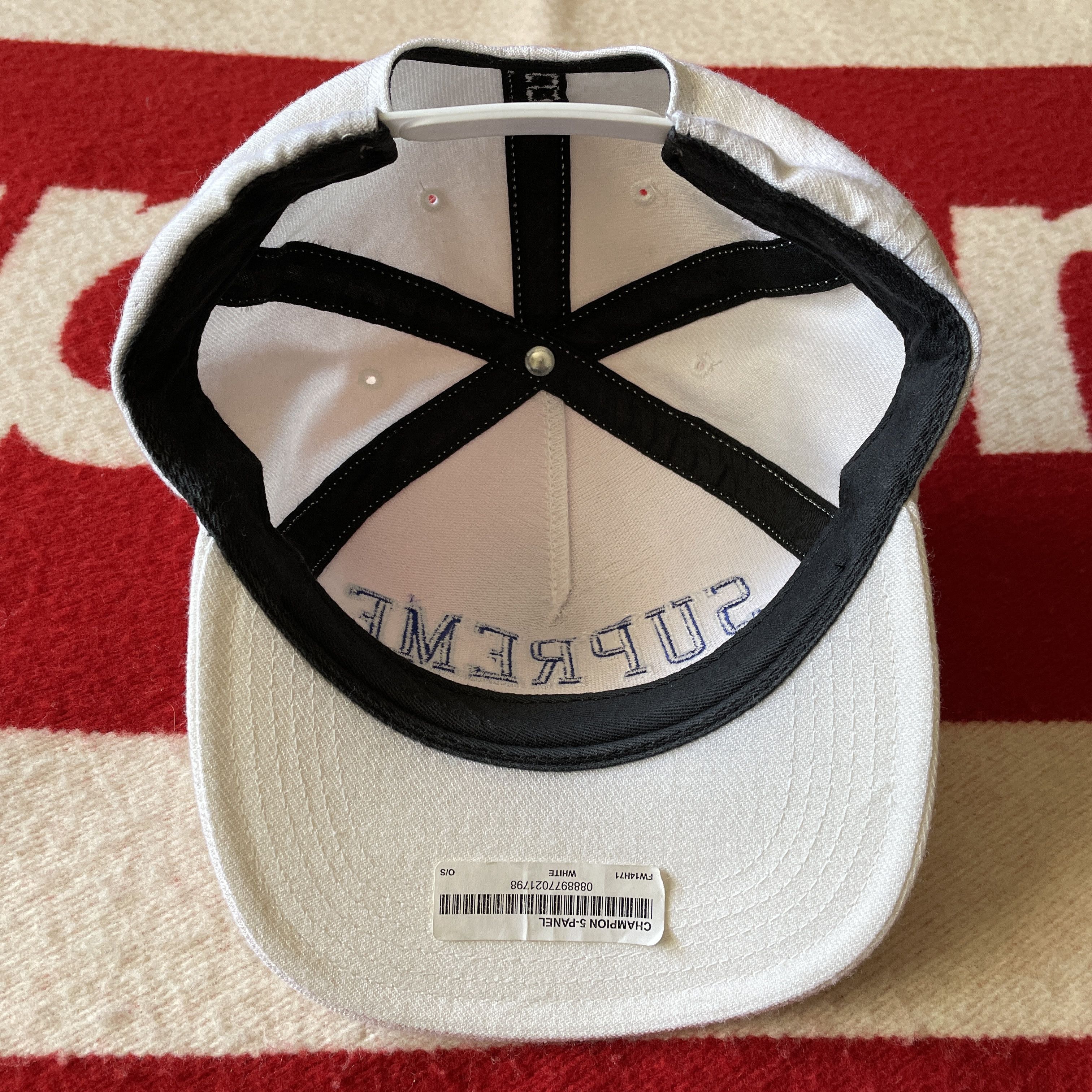 Champion × Supreme Supreme Champion Arch Logo 5 panel cap hat snapback FW 2014 Size ONE SIZE - 3 Thumbnail