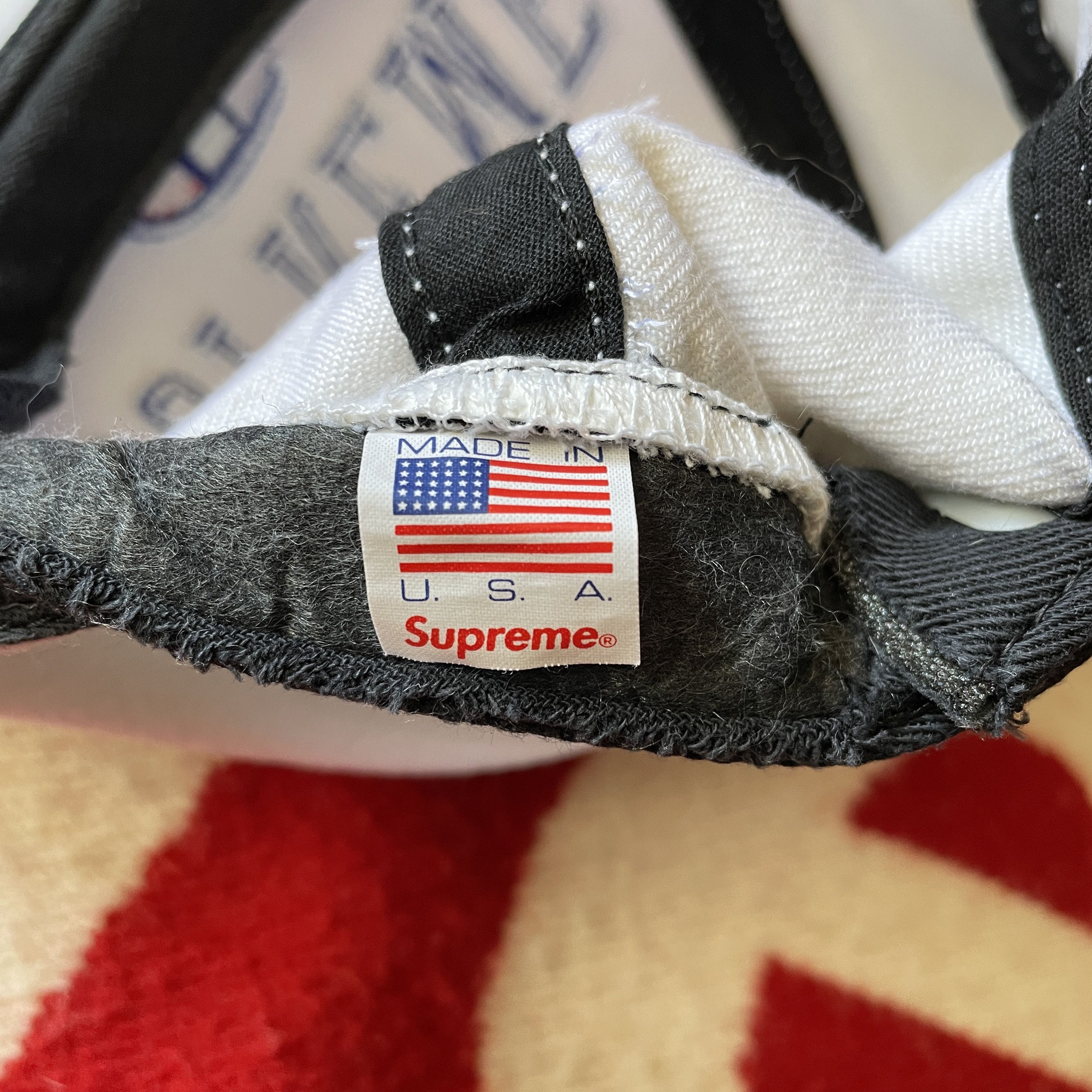 Champion × Supreme Supreme Champion Arch Logo 5 panel cap hat snapback FW 2014 Size ONE SIZE - 8 Thumbnail