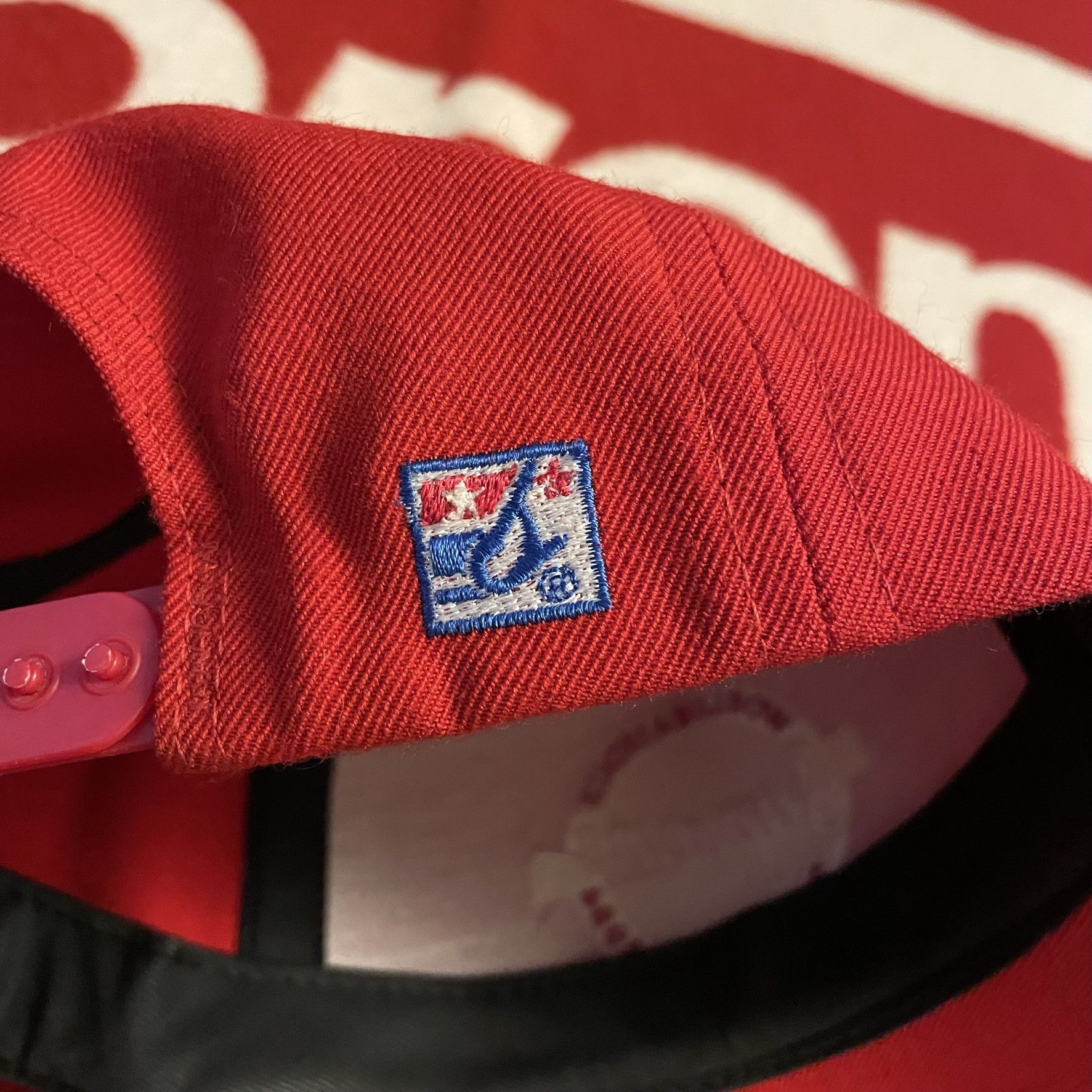 Supreme Supreme College Circle Logo 5 panel cap hat snapback FW2008 Size ONE SIZE - 4 Thumbnail