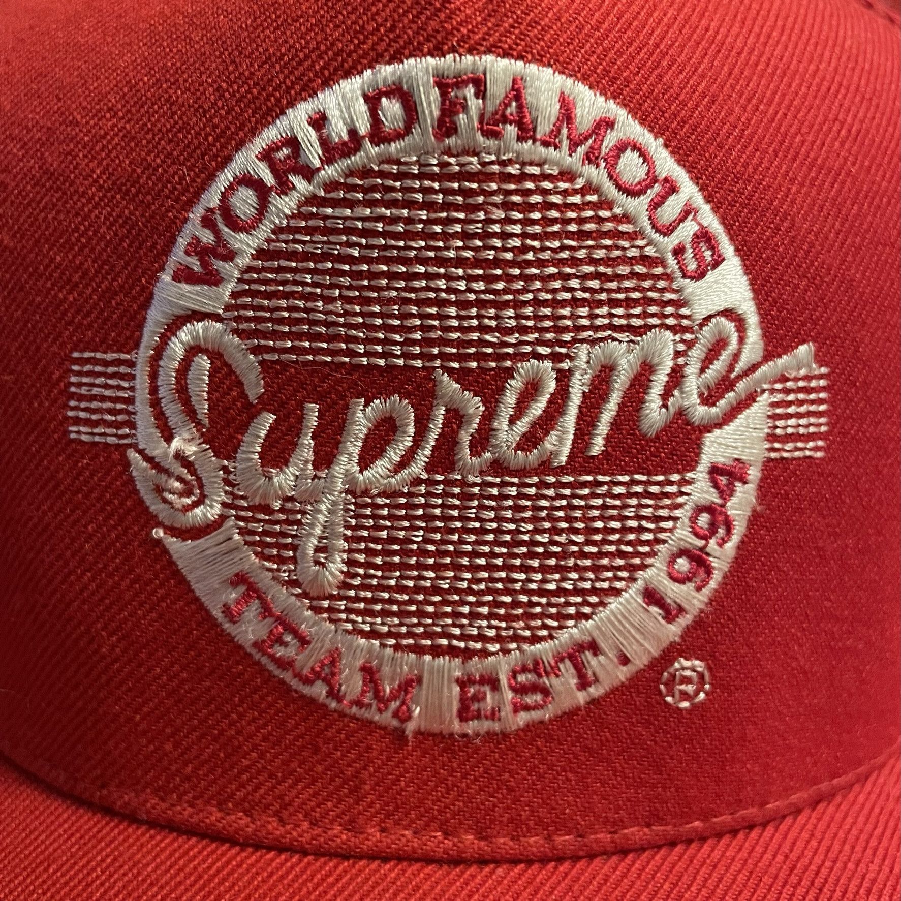 Supreme Supreme College Circle Logo 5 panel cap hat snapback FW2008 Size ONE SIZE - 2 Thumbnail