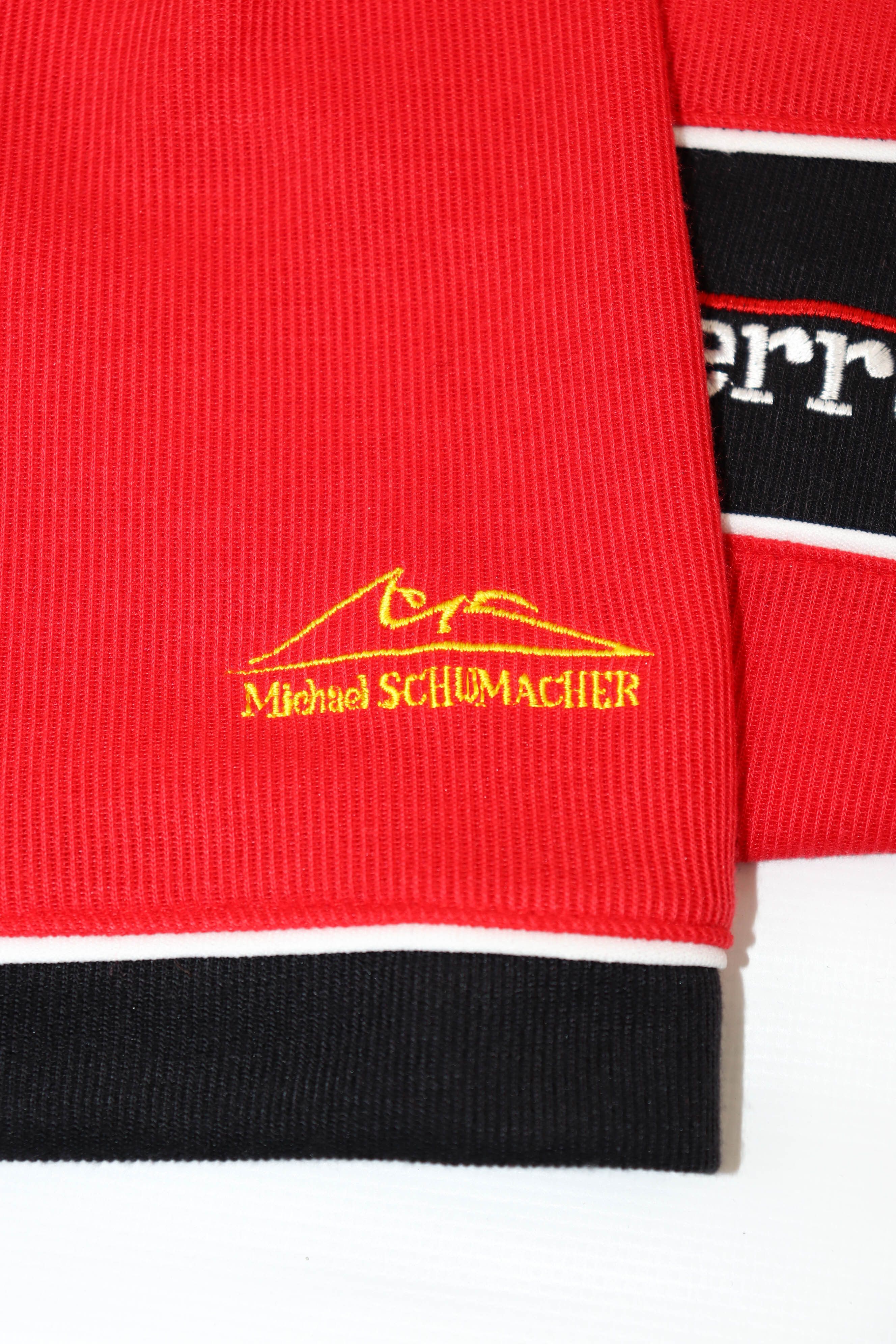 Ferrari Ferrari Vintage 90s ©1996 M. Schumacher Logos Polo T-shirt Size US L / EU 52-54 / 3 - 6 Thumbnail