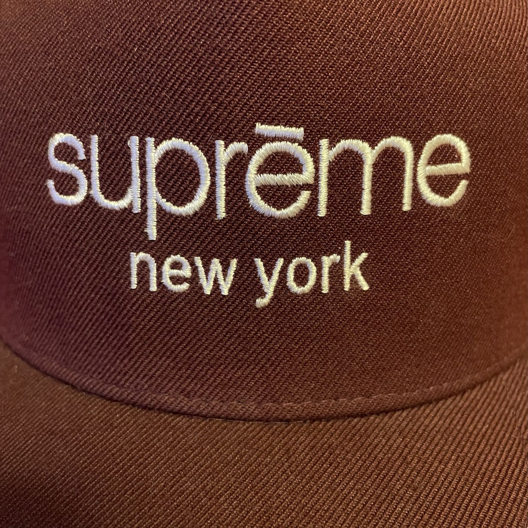 Supreme Supreme S/S 2009 Classic Logo 5 panel cap hat snapback 