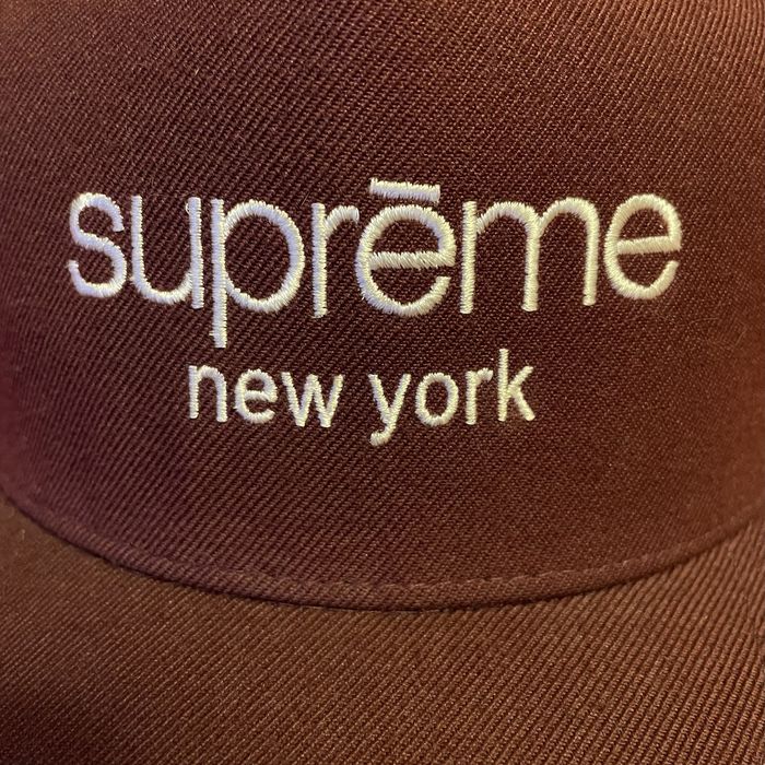 Supreme Supreme S/S 2009 Classic Logo 5 panel cap hat snapback