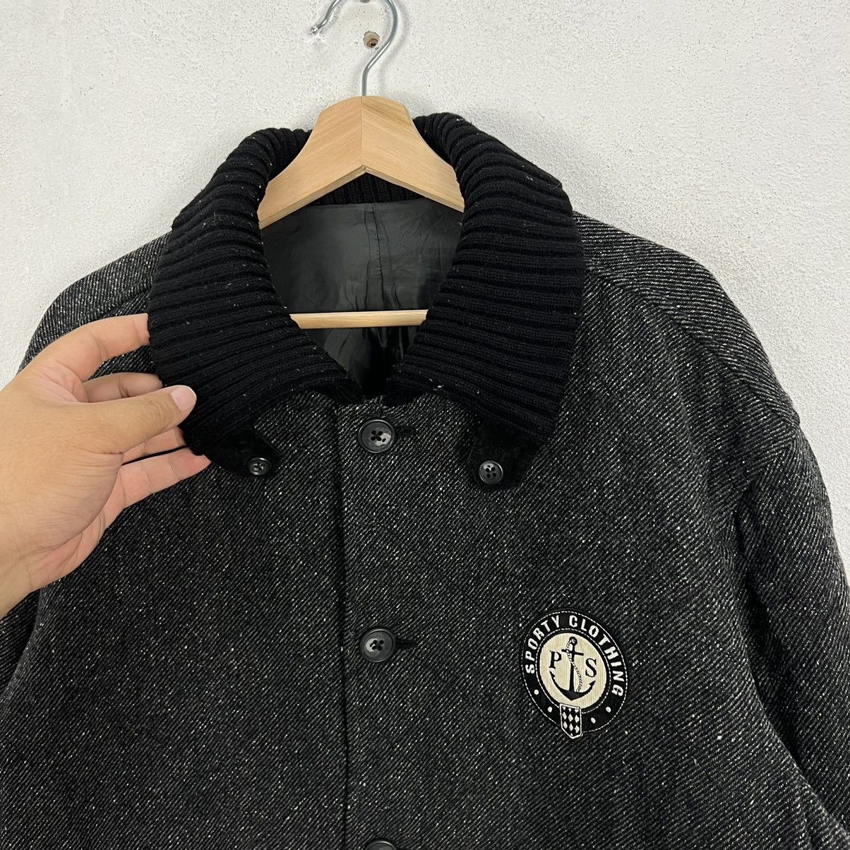 Japanese Brand VINTAGE PIA SPORTS BIG LOGO WOOL JACKET Size US L / EU 52-54 / 3 - 6 Thumbnail