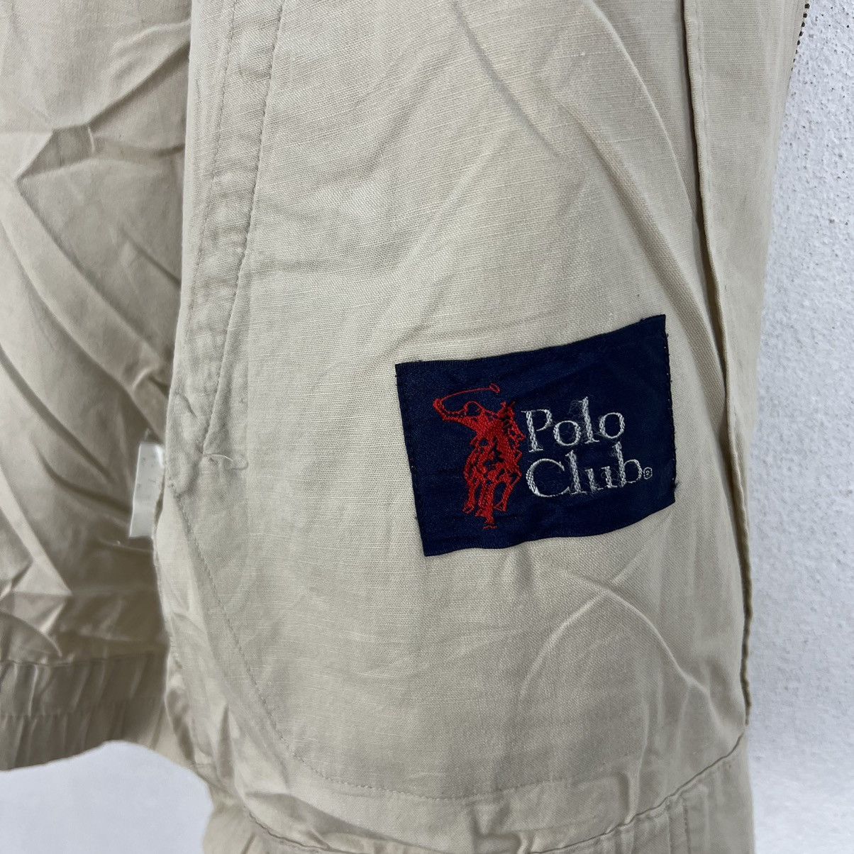 Japanese Brand VINTAGE POLO CLUB BIG LOGO JACKET Size US L / EU 52-54 / 3 - 12 Thumbnail