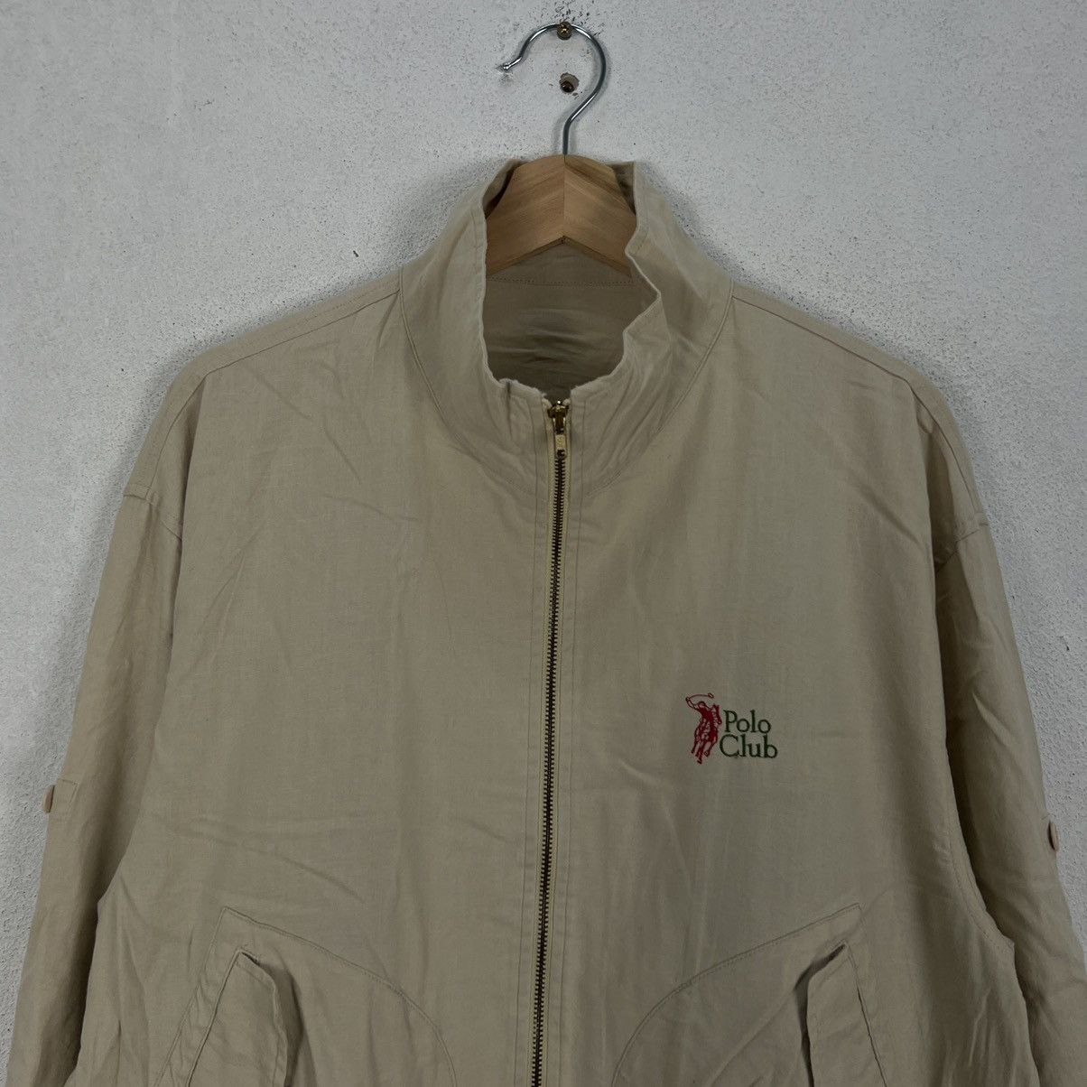 Japanese Brand VINTAGE POLO CLUB BIG LOGO JACKET Size US L / EU 52-54 / 3 - 3 Thumbnail