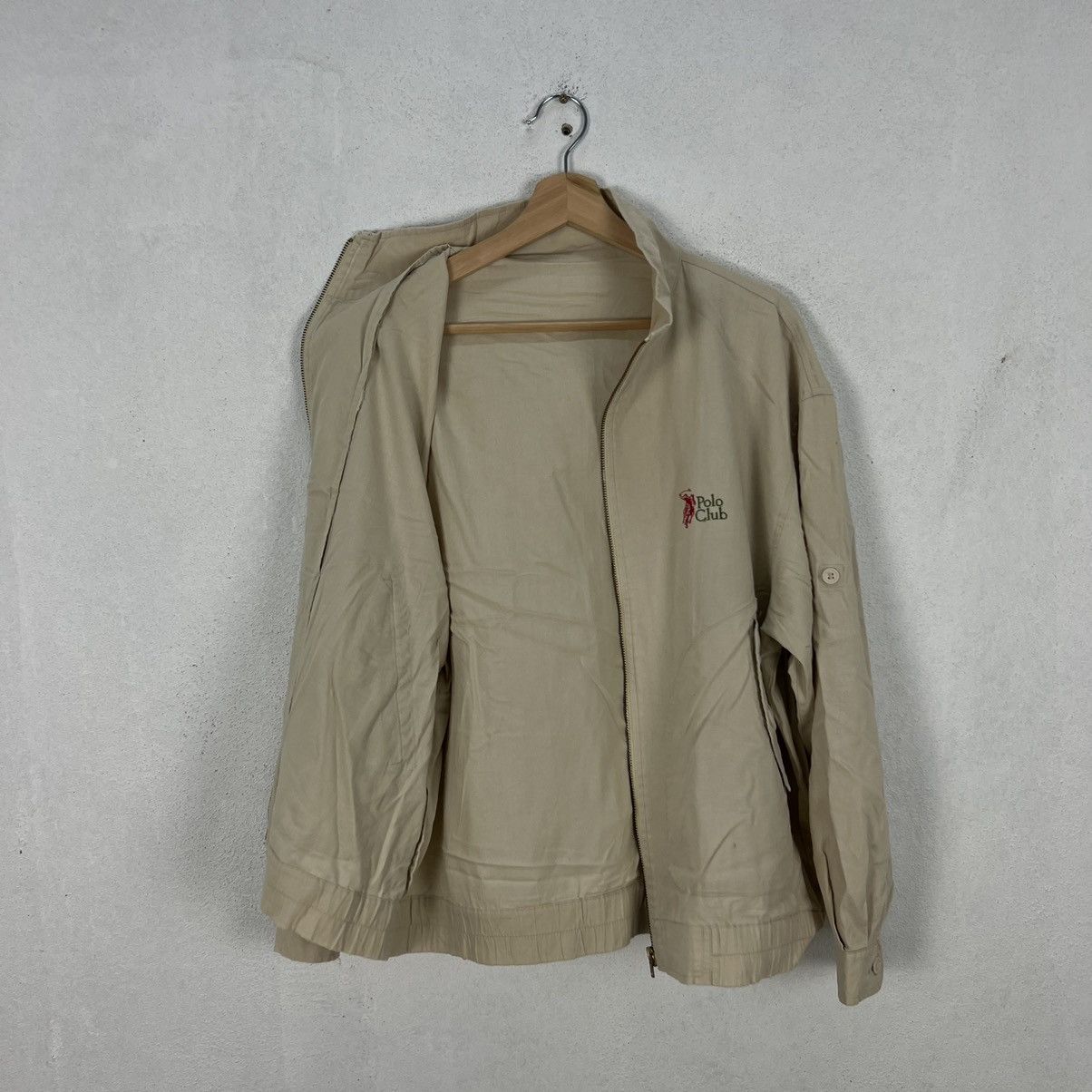 Japanese Brand VINTAGE POLO CLUB BIG LOGO JACKET Size US L / EU 52-54 / 3 - 9 Thumbnail