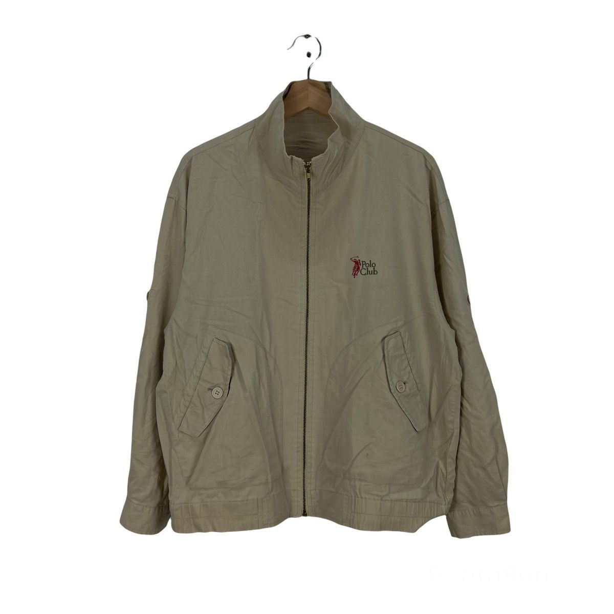 Japanese Brand VINTAGE POLO CLUB BIG LOGO JACKET Size US L / EU 52-54 / 3 - 1 Thumbnail