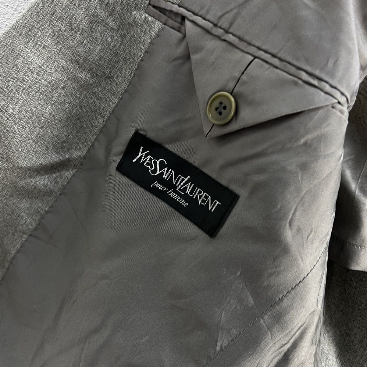 Yves Saint Laurent VINTAGE YVES SAINT LAURENT CASUAL JACKET COAT Size US M / EU 48-50 / 2 - 10 Thumbnail