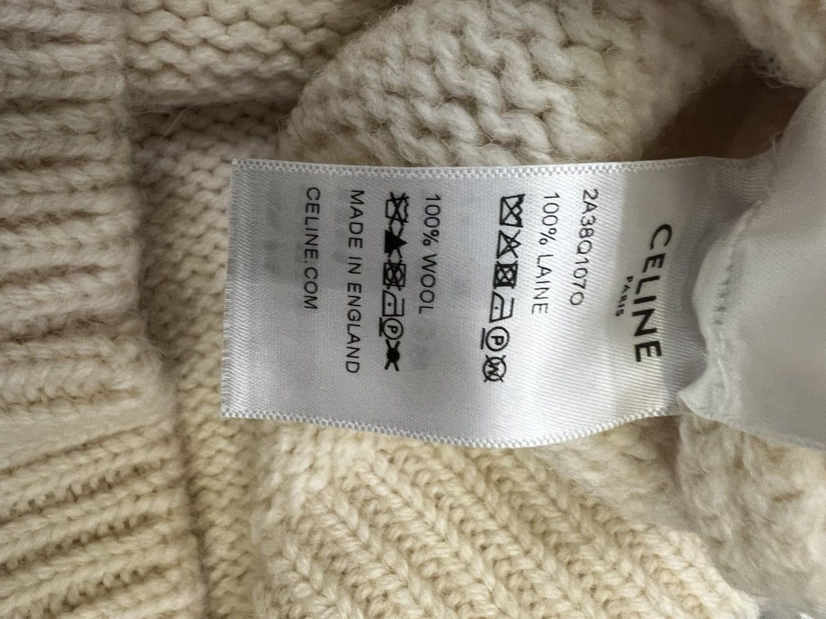 Celine × Hedi Slimane Celine Hedi Fw21 « TKP » Runway Iconic sweater Size US L / EU 52-54 / 3 - 9 Thumbnail