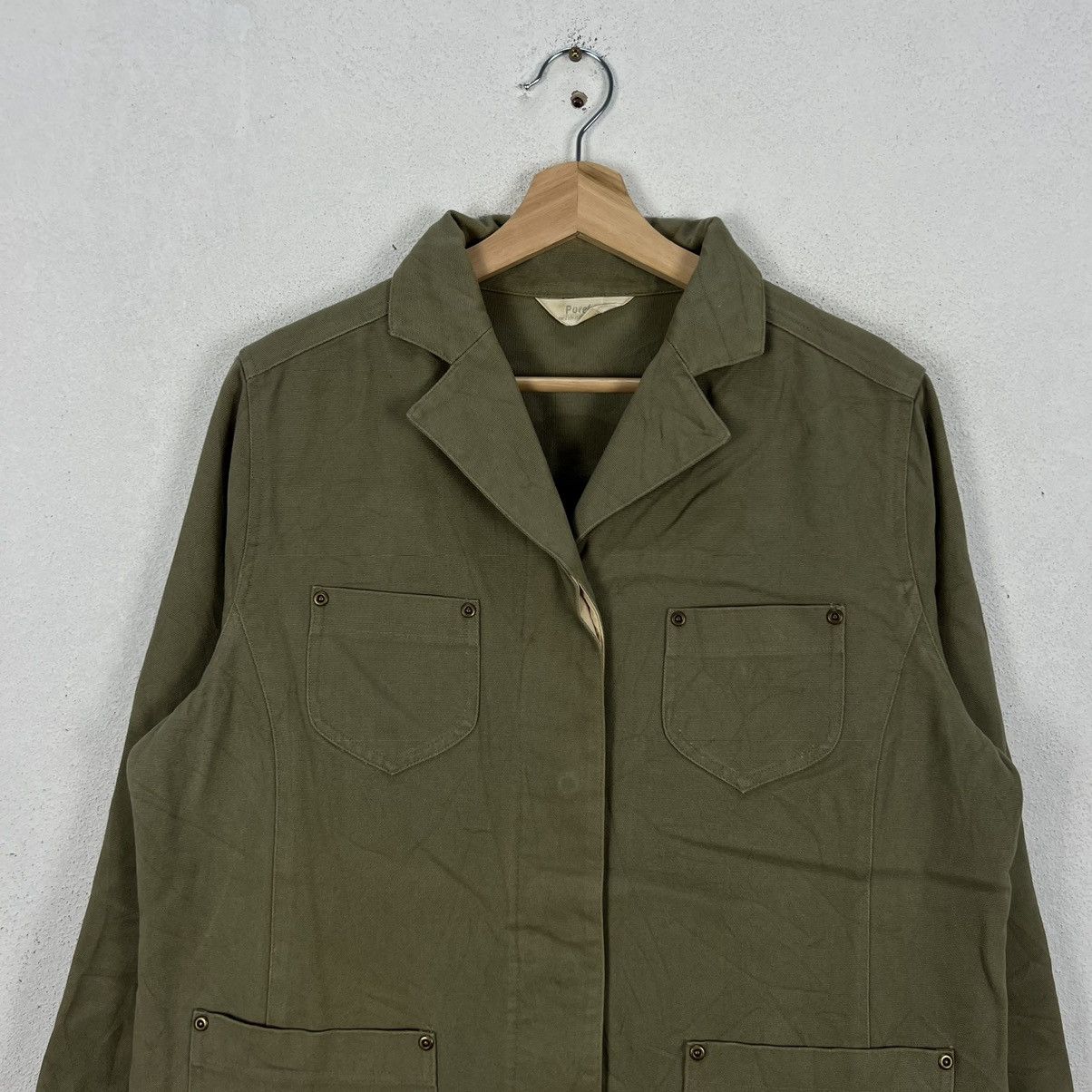Japanese Brand VINTAGE PUREBA JAPAN MILITARY JACKET STYLE Size US L / EU 52-54 / 3 - 3 Thumbnail