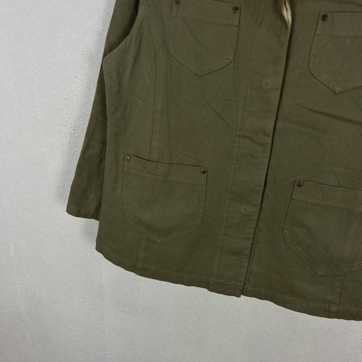 Japanese Brand VINTAGE PUREBA JAPAN MILITARY JACKET STYLE Size US L / EU 52-54 / 3 - 4 Thumbnail