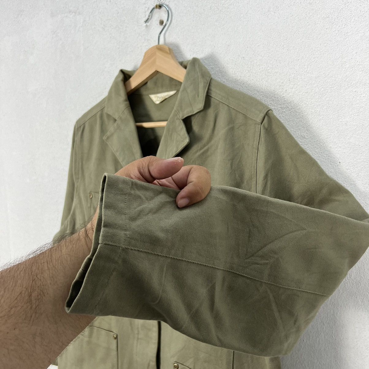 Japanese Brand VINTAGE PUREBA JAPAN MILITARY JACKET STYLE Size US L / EU 52-54 / 3 - 7 Thumbnail