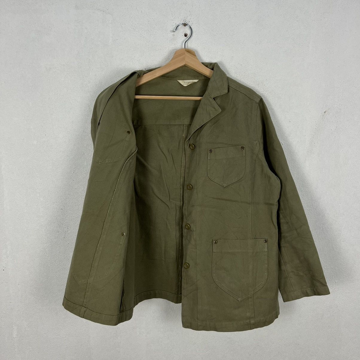 Japanese Brand VINTAGE PUREBA JAPAN MILITARY JACKET STYLE Size US L / EU 52-54 / 3 - 10 Thumbnail