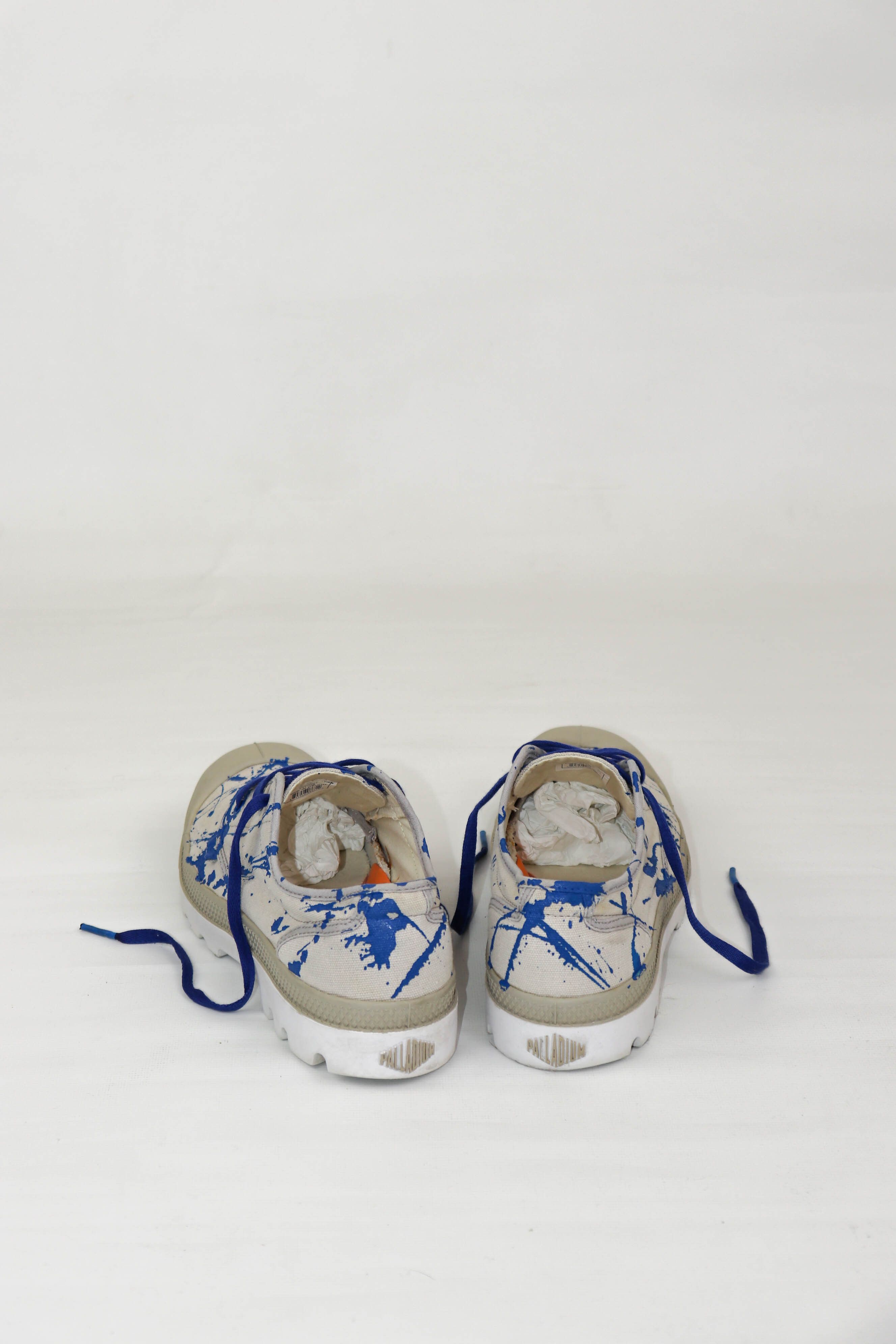 Palladium Palladium Pampa Custom Hand Painted Canvas Low Boots Shoes Size US 10 / EU 43 - 5 Thumbnail