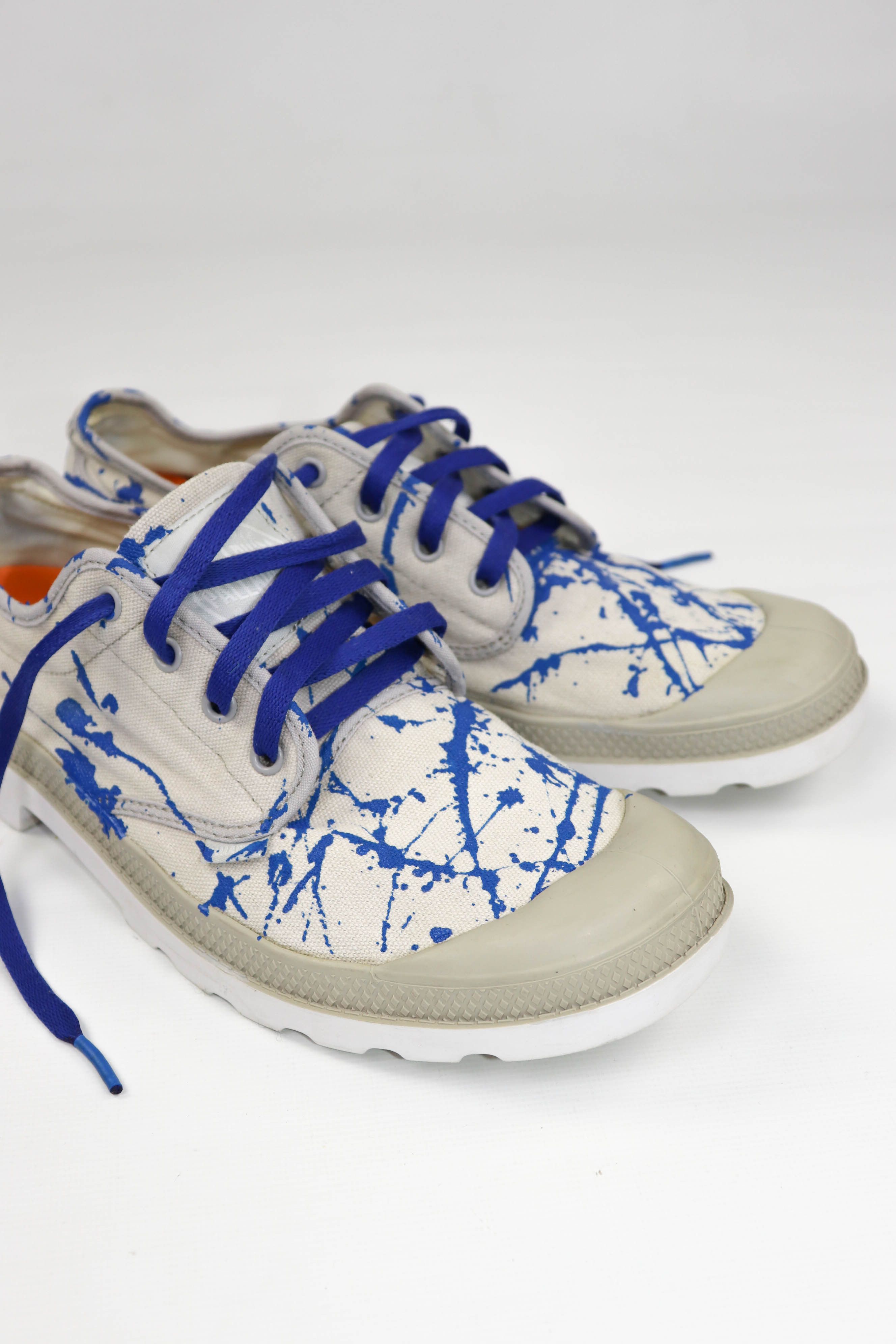 Palladium Palladium Pampa Custom Hand Painted Canvas Low Boots Shoes Size US 10 / EU 43 - 6 Thumbnail