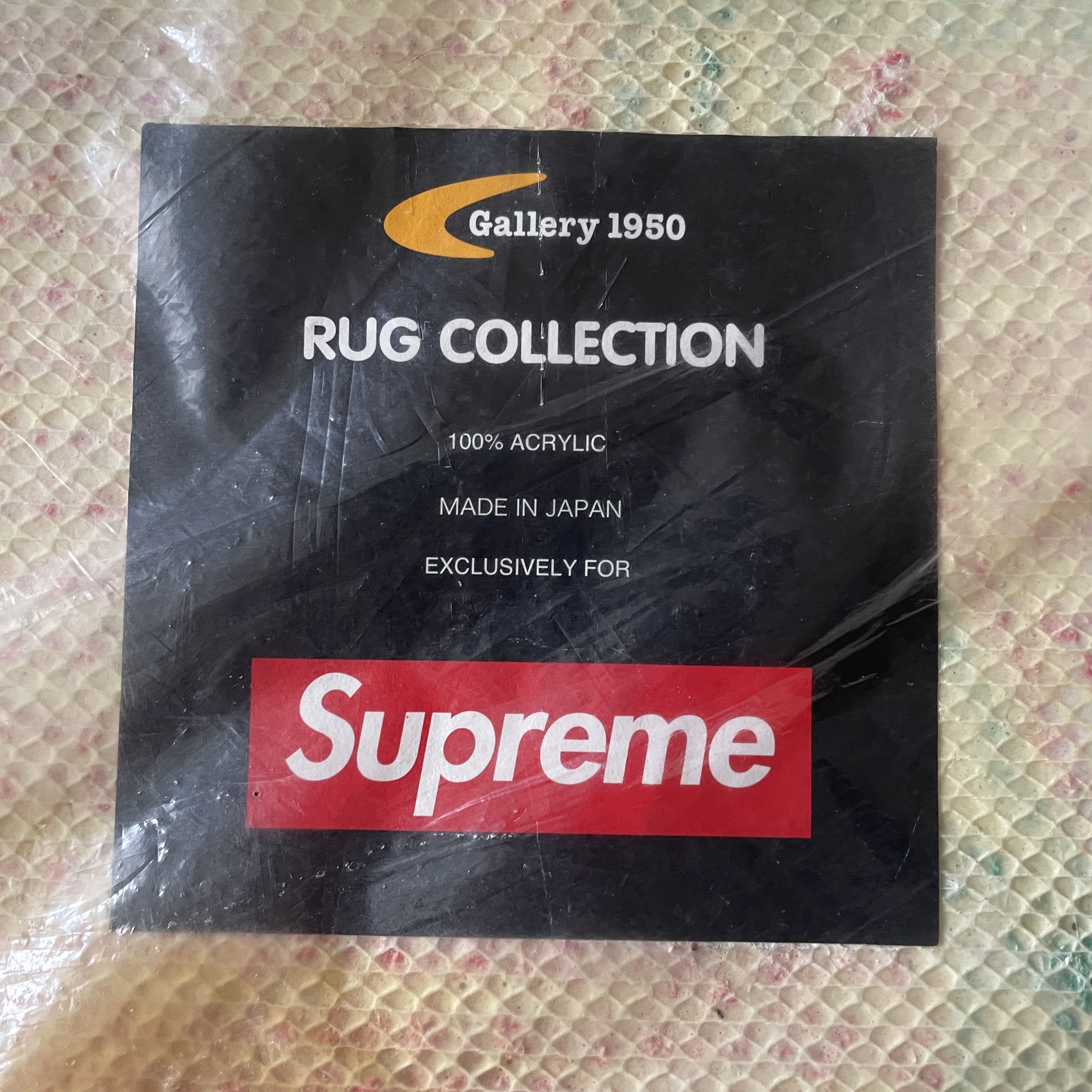 Gallery1950 Supreme x Gallery1950 - F/W11 "FUCK" Rug G1950 Carpet 2011 Size ONE SIZE - 4 Thumbnail