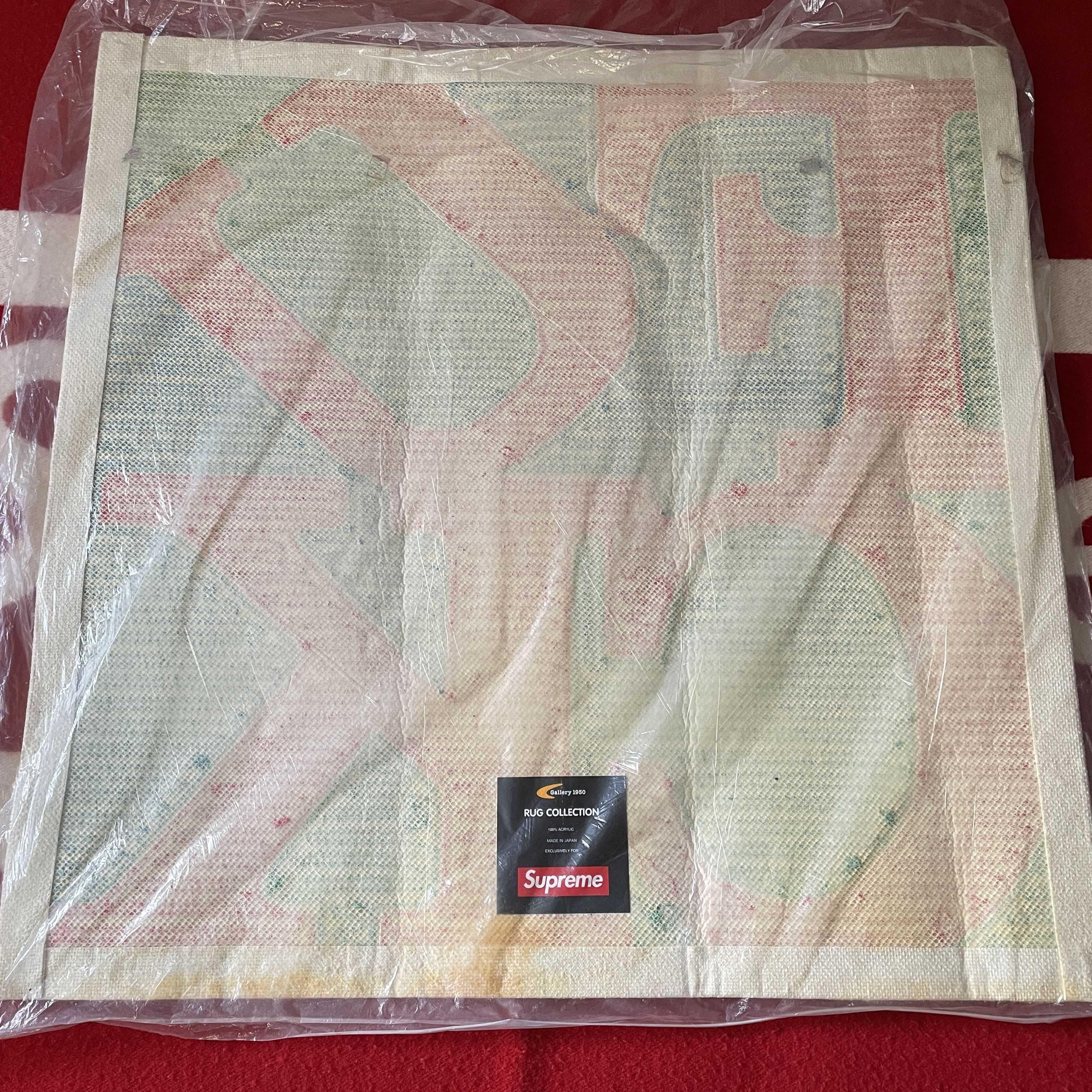 Gallery1950 Supreme x Gallery1950 - F/W11 "FUCK" Rug G1950 Carpet 2011 Size ONE SIZE - 3 Thumbnail