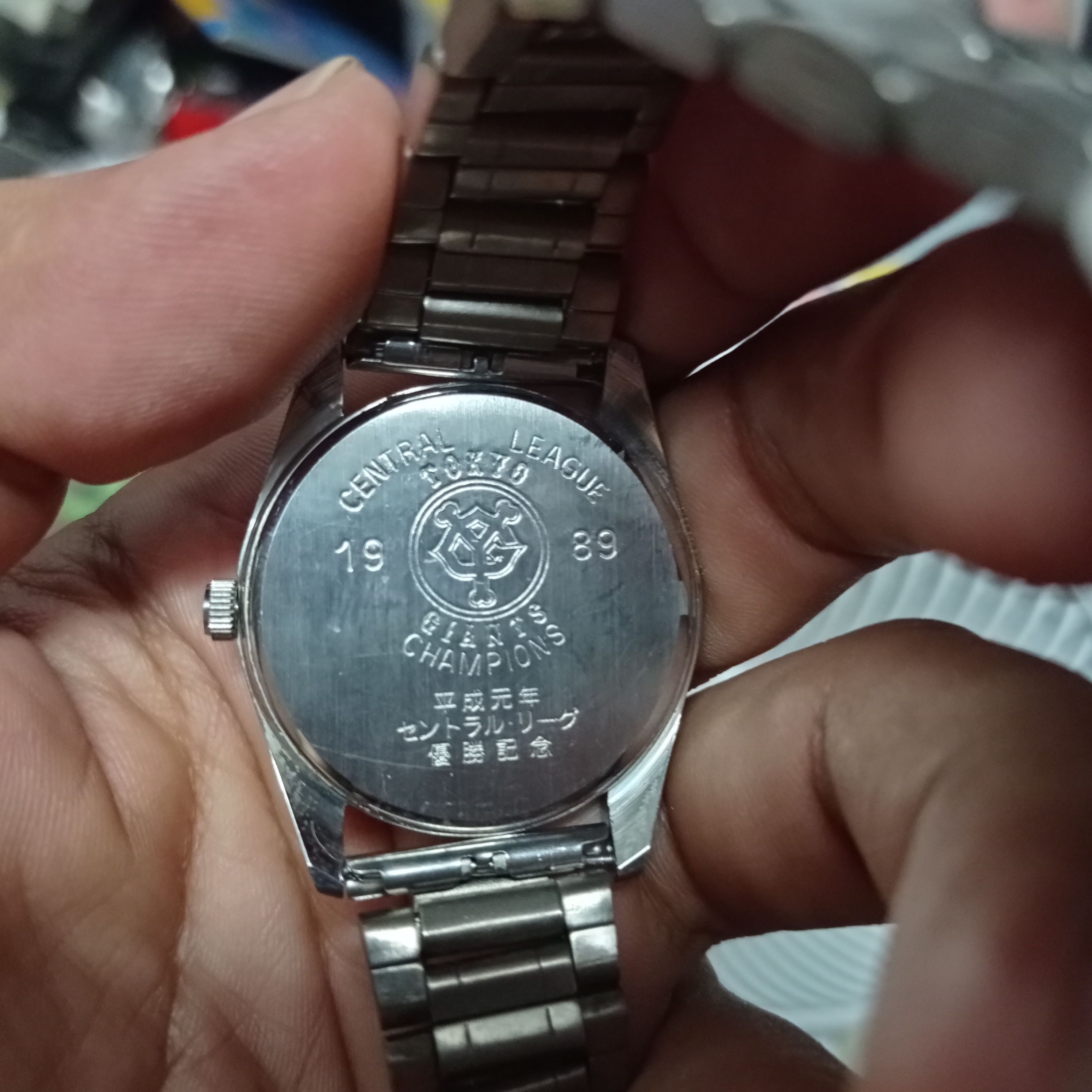 Giant Vintage GIANT CHAMPION 1989 TOKYO (JAPAN MADE WATCH) Size ONE SIZE - 3 Thumbnail