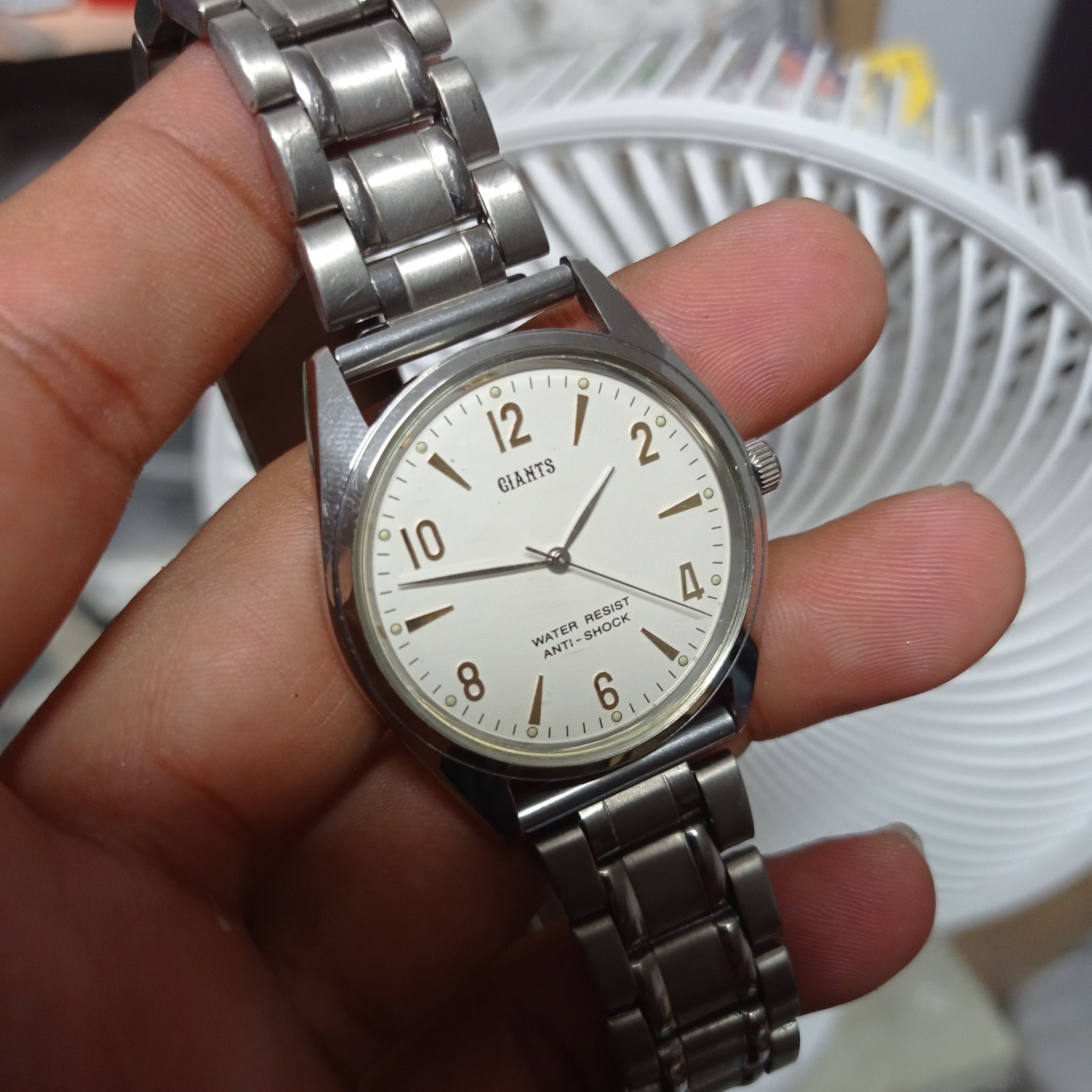 Giant Vintage GIANT CHAMPION 1989 TOKYO (JAPAN MADE WATCH) Size ONE SIZE - 4 Thumbnail