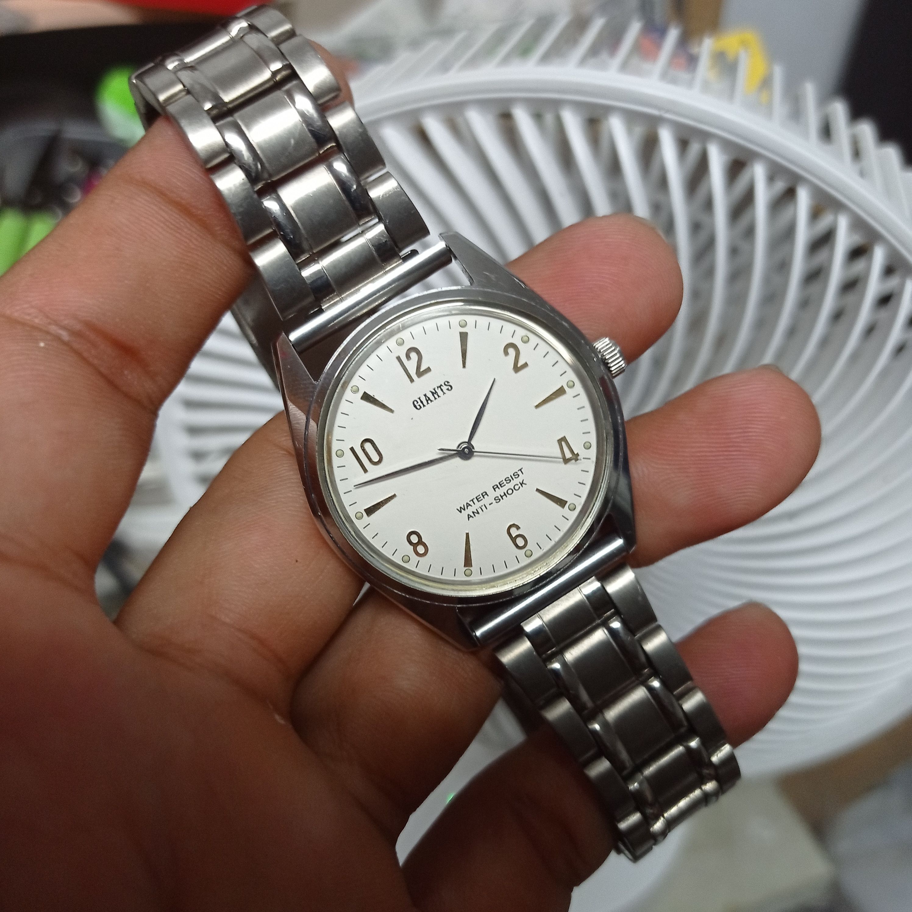 Giant Vintage GIANT CHAMPION 1989 TOKYO (JAPAN MADE WATCH) Size ONE SIZE - 5 Thumbnail