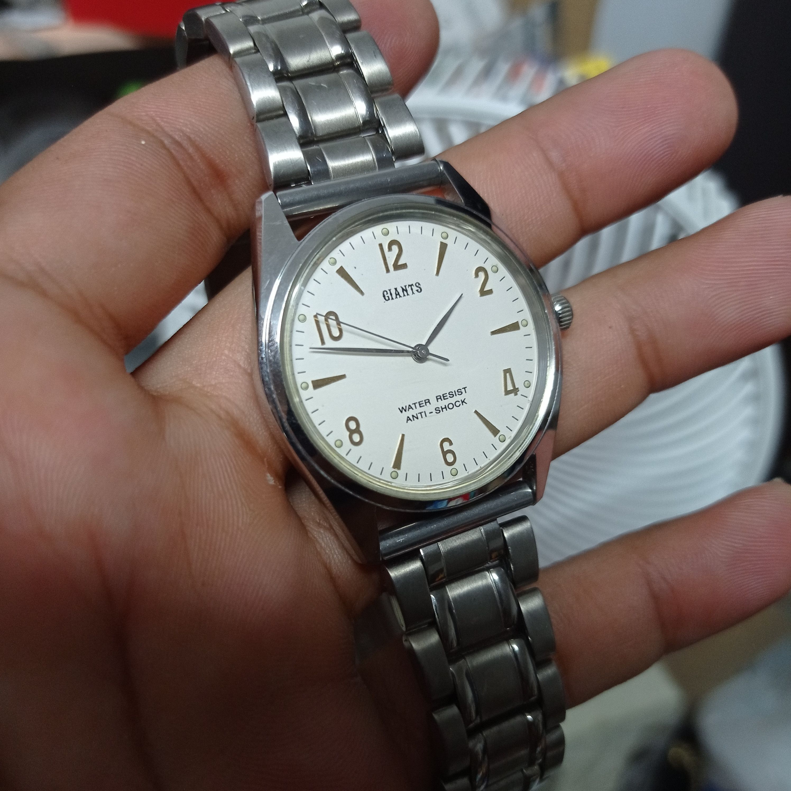 Giant Vintage GIANT CHAMPION 1989 TOKYO (JAPAN MADE WATCH) Size ONE SIZE - 6 Thumbnail