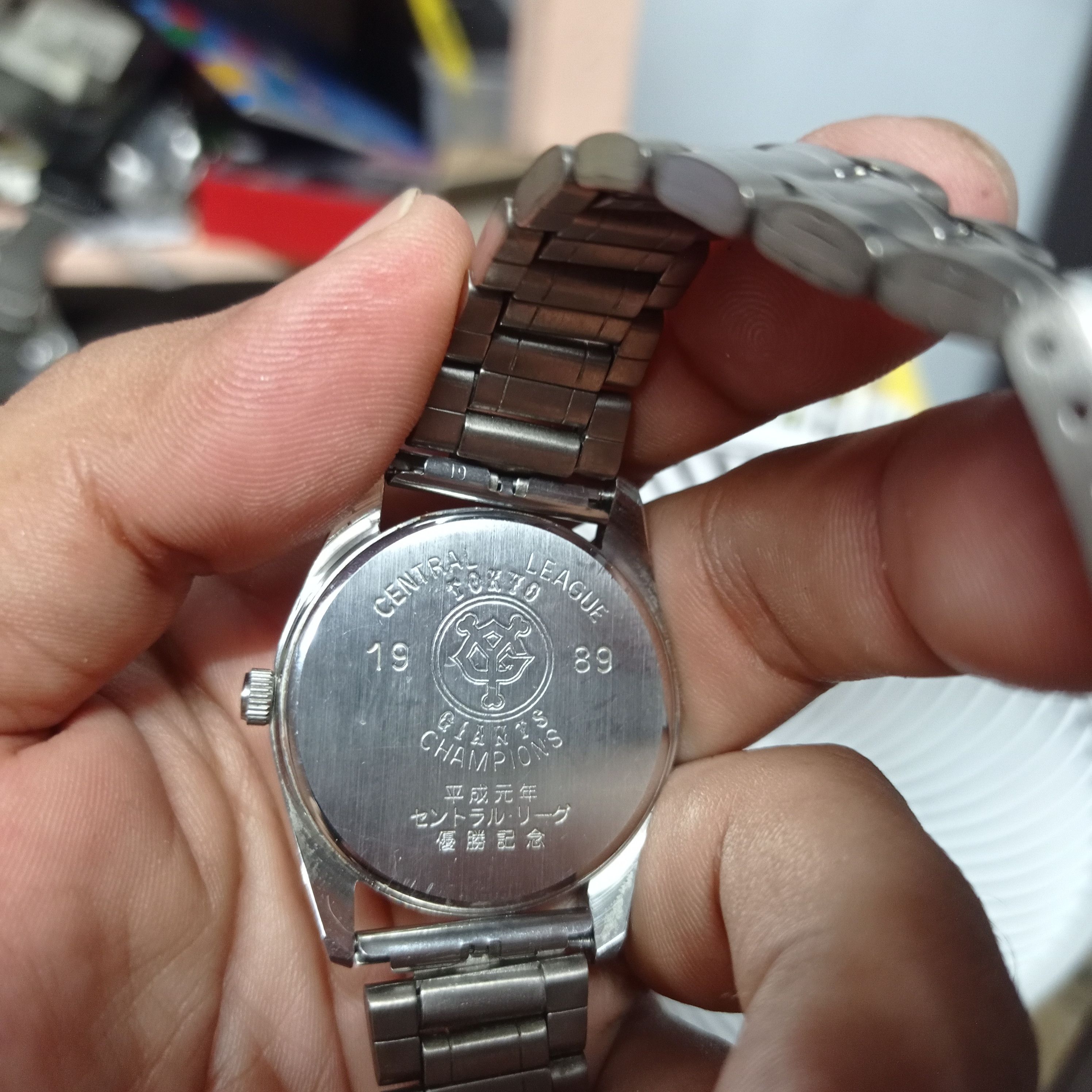 Giant Vintage GIANT CHAMPION 1989 TOKYO (JAPAN MADE WATCH) Size ONE SIZE - 15 Thumbnail