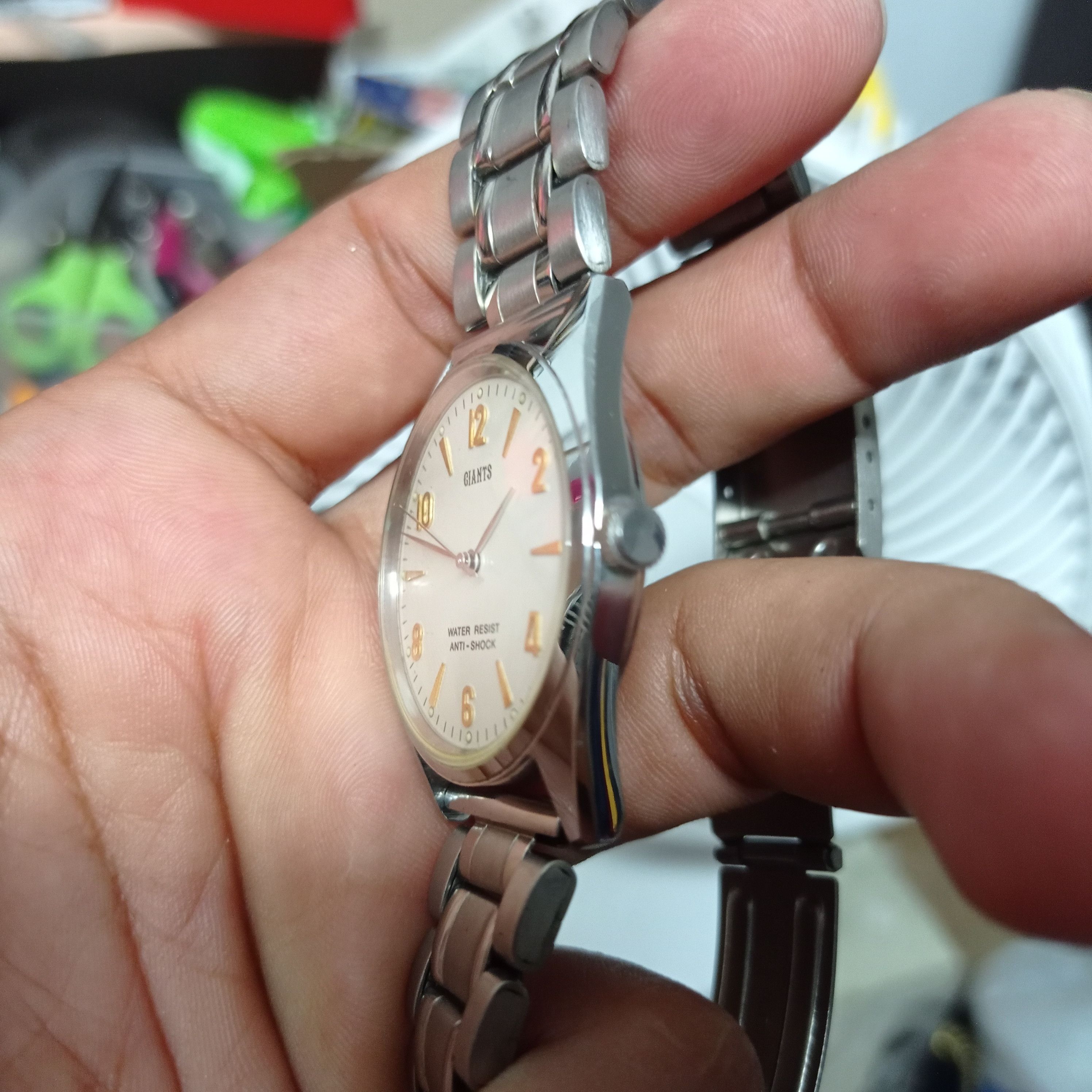Giant Vintage GIANT CHAMPION 1989 TOKYO (JAPAN MADE WATCH) Size ONE SIZE - 8 Thumbnail