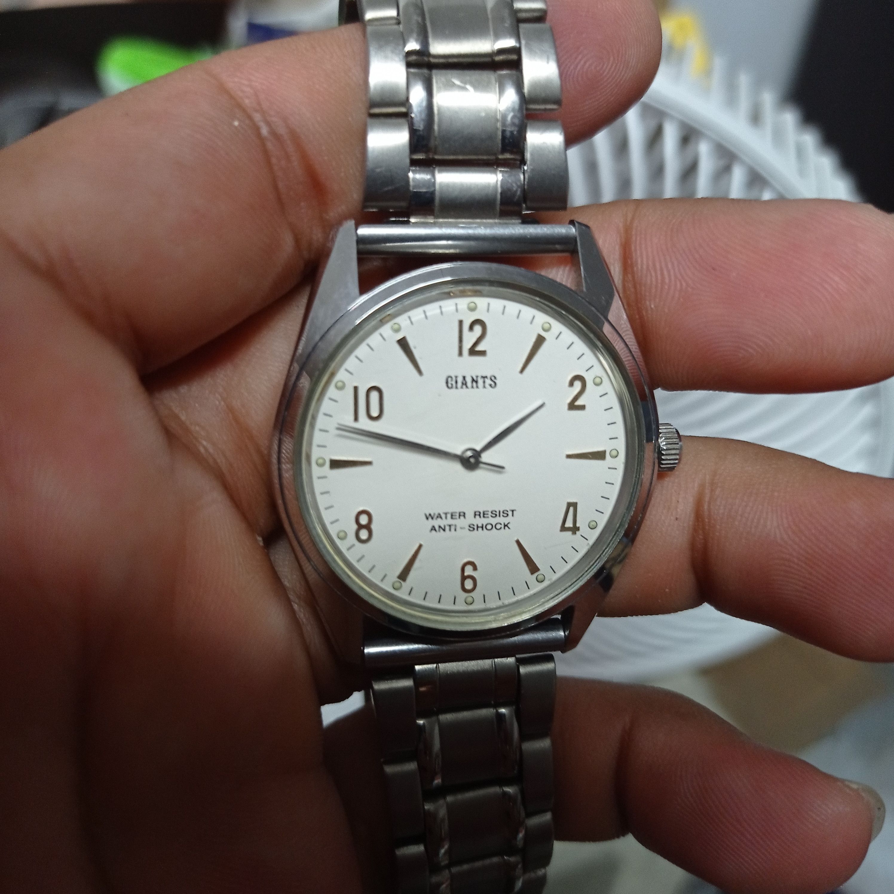 Giant Vintage GIANT CHAMPION 1989 TOKYO (JAPAN MADE WATCH) Size ONE SIZE - 2 Thumbnail