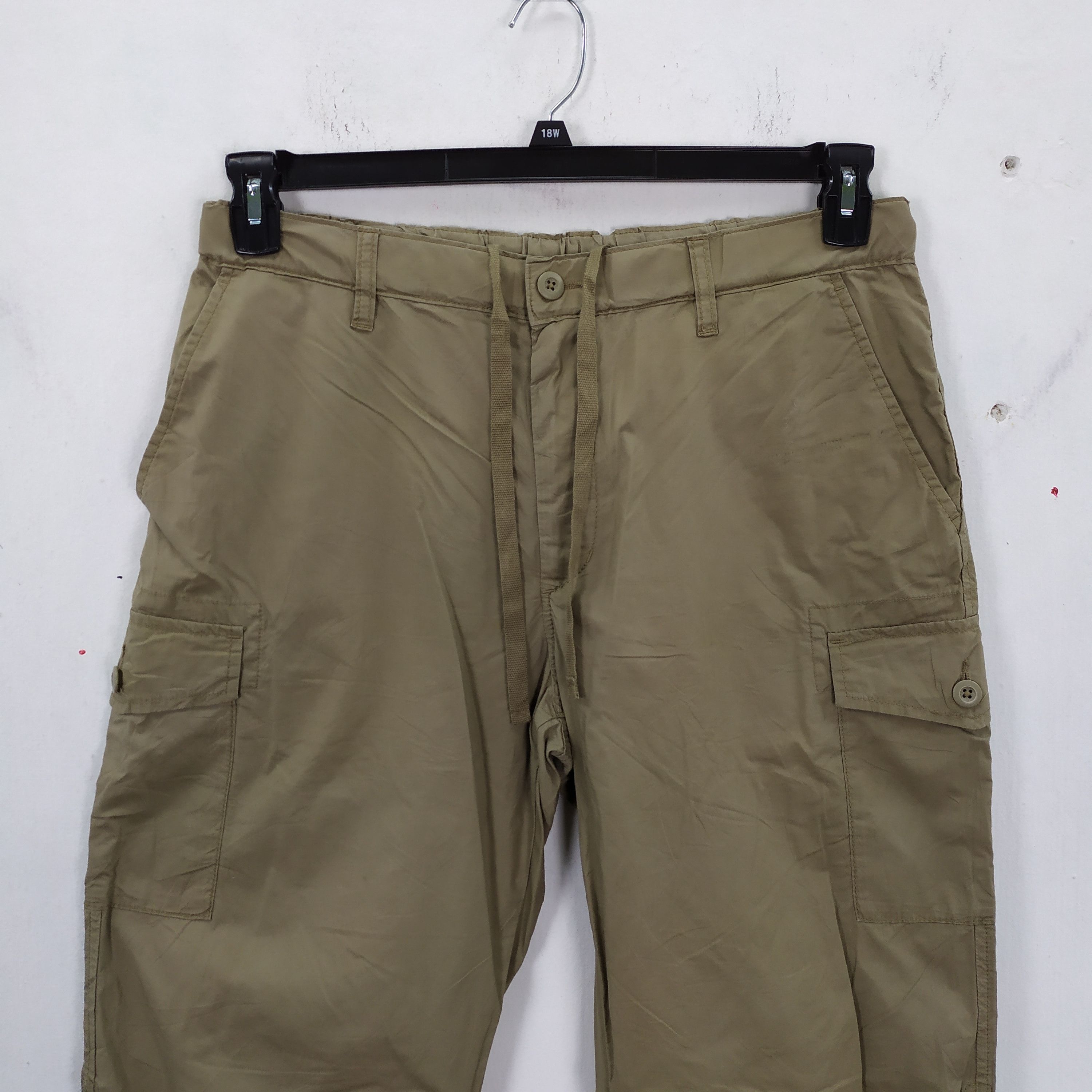 Japanese Brand × Vintage JAPANESE BRAND SHORT CARGO PANTS DRAWSTRING WAIST Size US 33 - 2 Thumbnail