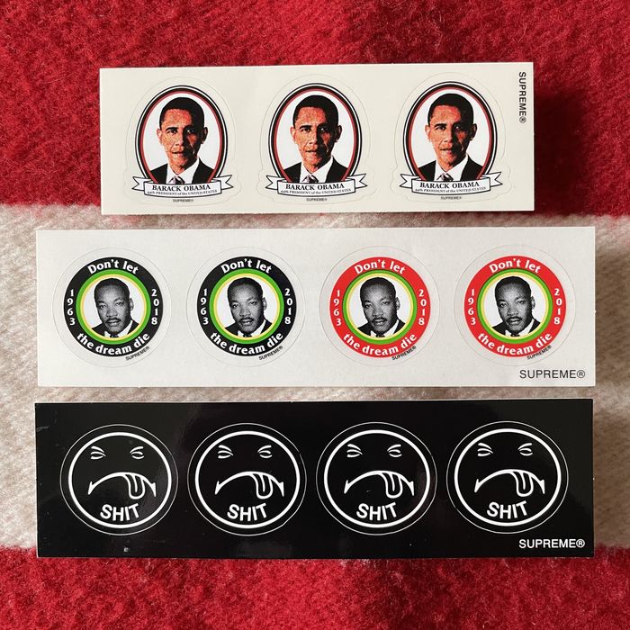 Obama 2025 supreme sticker