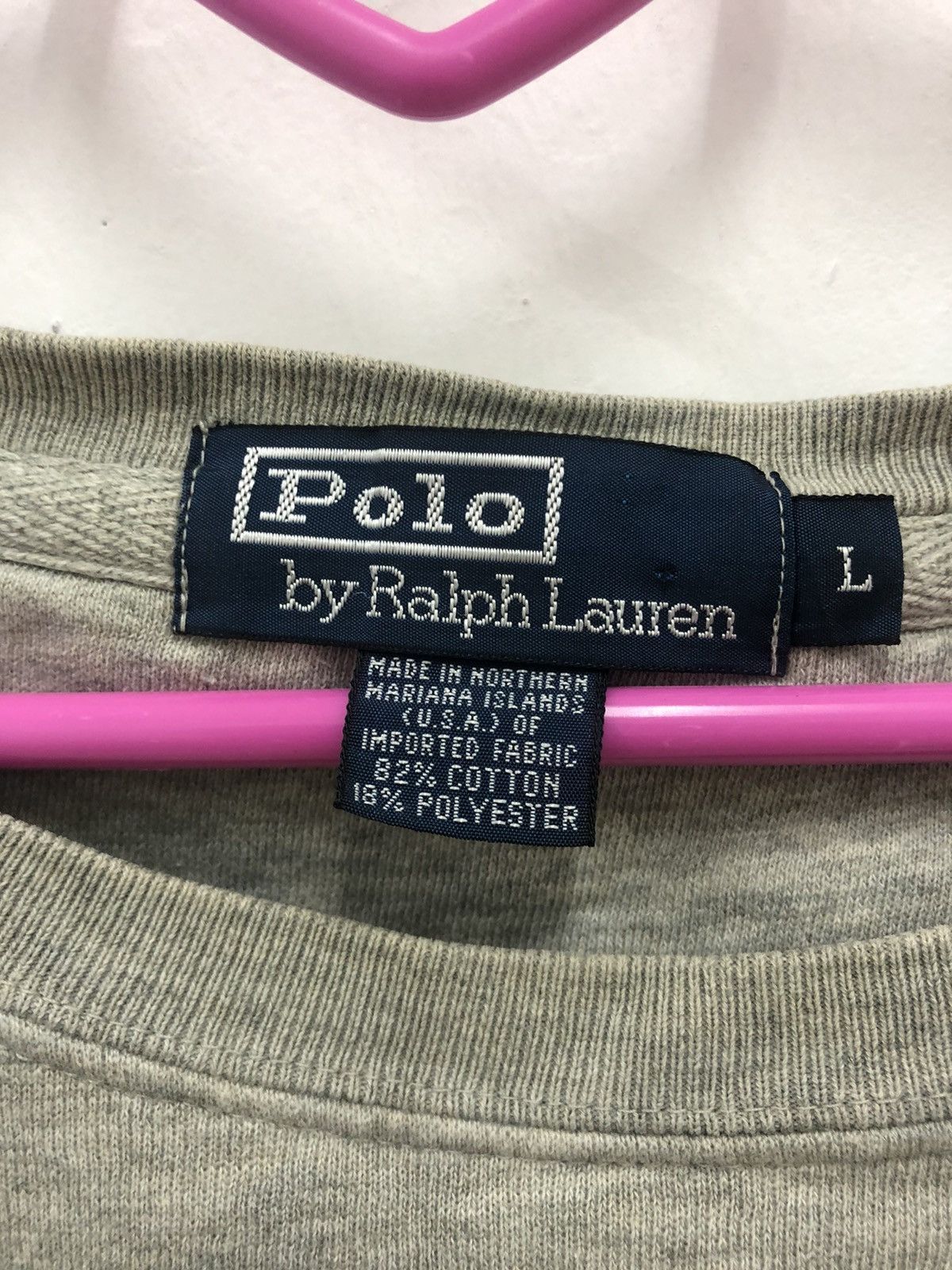 Polo Ralph Lauren Rare 90s Vintage POLO RALPH LAUREN Sweatshirt Size US L / EU 52-54 / 3 - 3 Thumbnail