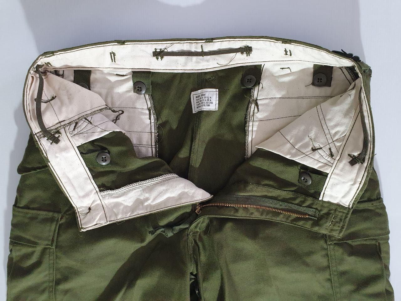 Japanese Brand × Vintage Rare 60s Vietnam Era Army Cargo Vintage Military Pants Size US 32 / EU 48 - 5 Thumbnail