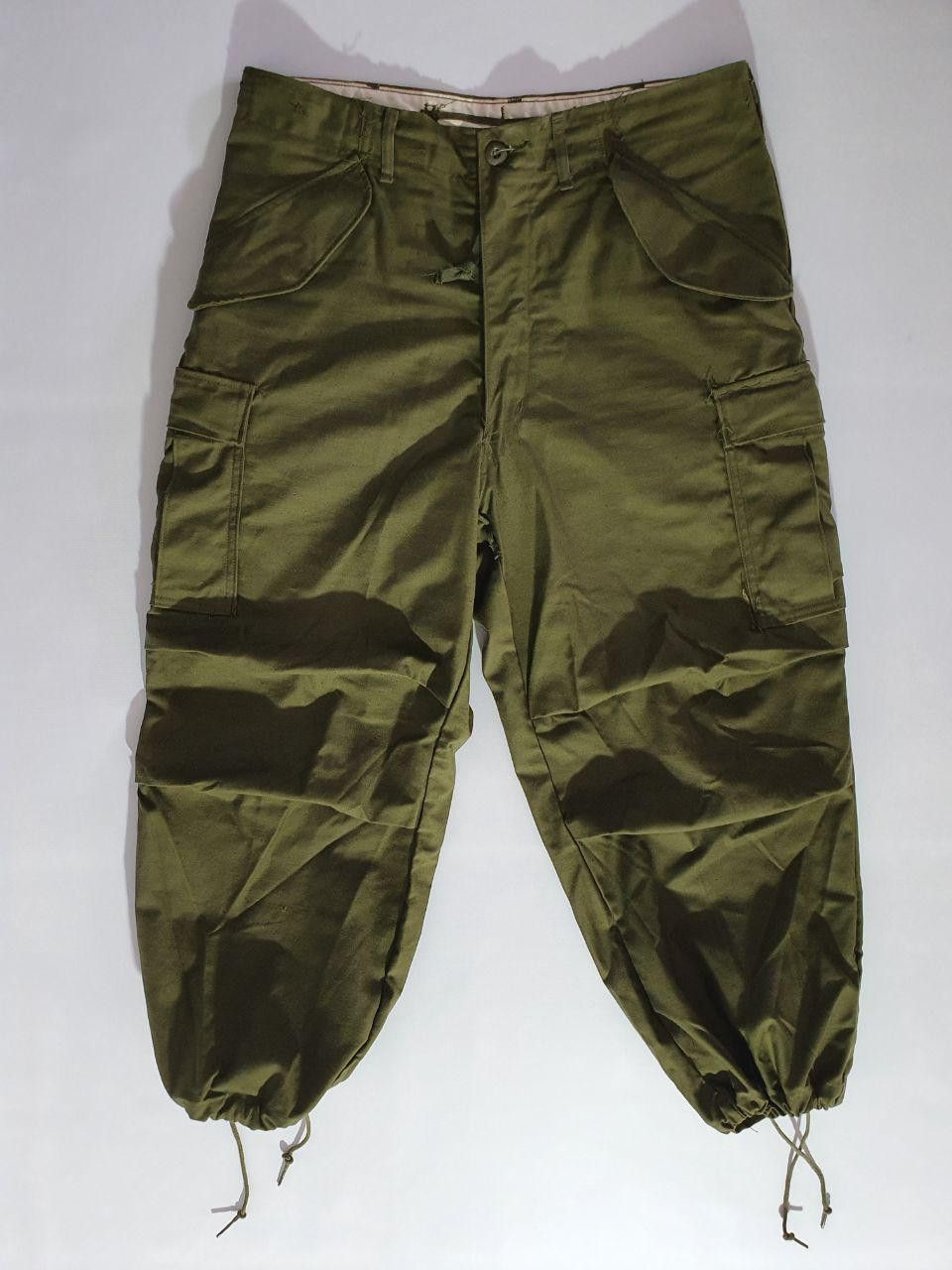 Japanese Brand × Vintage Rare 60s Vietnam Era Army Cargo Vintage Military Pants Size US 32 / EU 48 - 9 Thumbnail