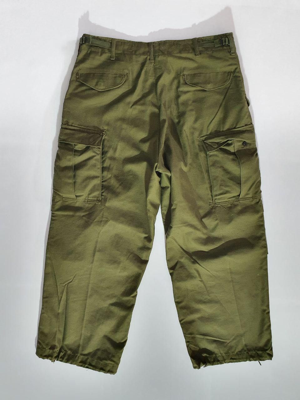 Japanese Brand × Vintage Rare 60s Vietnam Era Army Cargo Vintage Military Pants Size US 32 / EU 48 - 3 Thumbnail