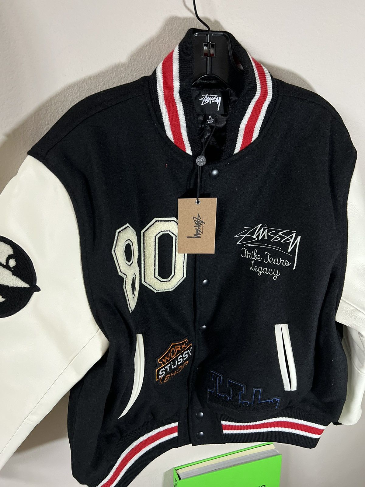 DENIM TEARS × Our Legacy × Stussy Stussy TTL Varsity. Denim Tears x Our Legacy Size US M / EU 48-50 / 2 - 3 Thumbnail