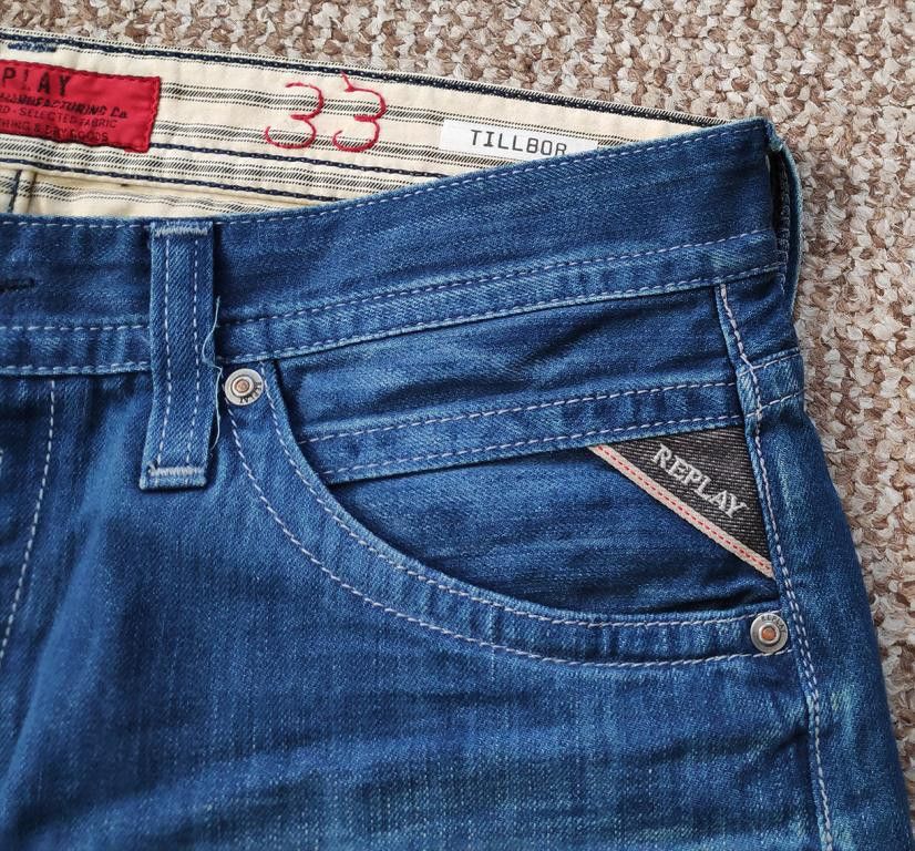 Replay REPLAY y2k Tillbor regular fit denim jeans size W33 L32 Size US 33 - 4 Thumbnail