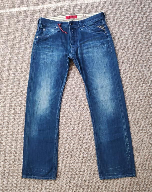 Replay REPLAY y2k Tillbor regular fit denim jeans size W33 L32 Size US 33 - 2 Thumbnail