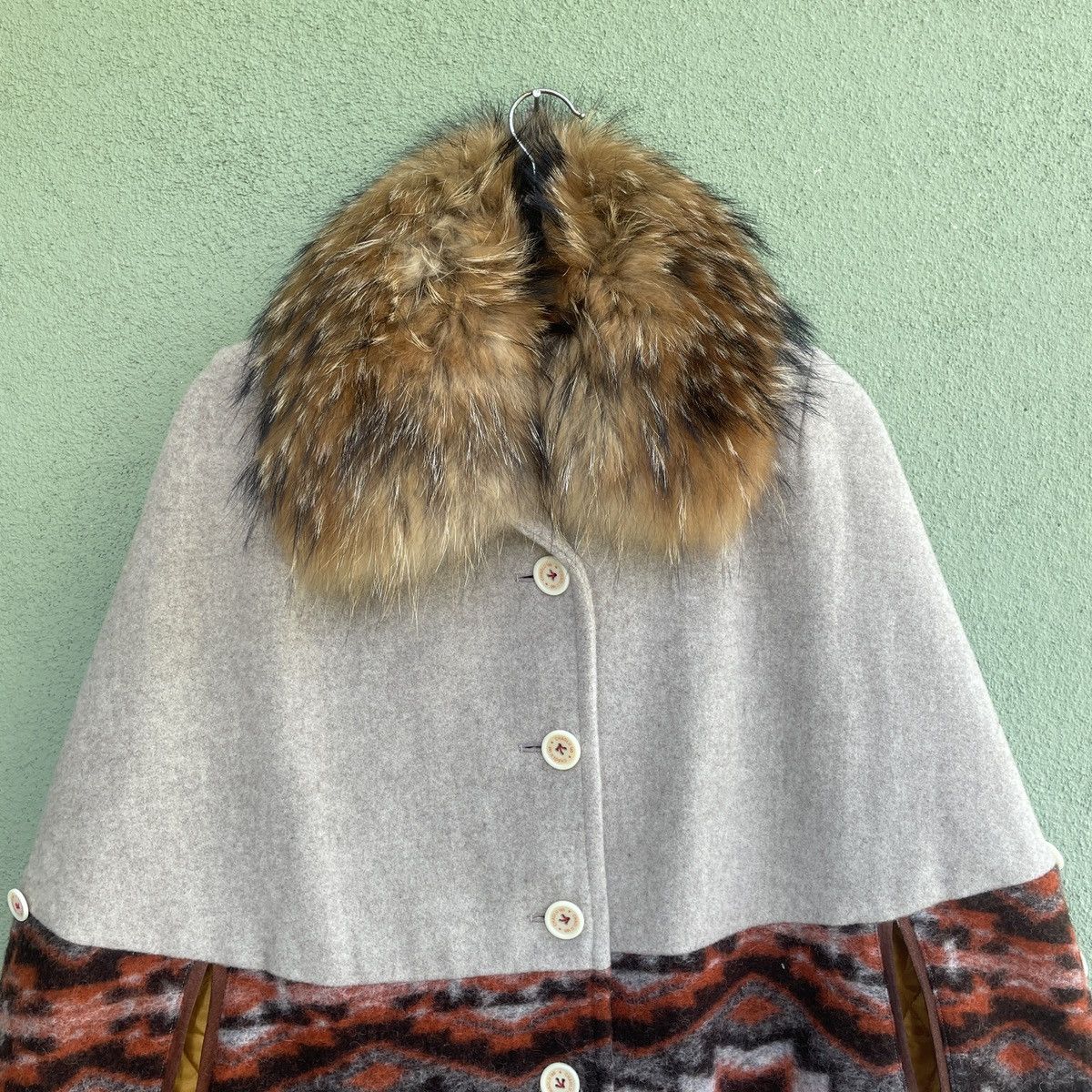 Japanese Brand Vintage Chaolu Lab Navajo Style Button Ups Poncho Size US M / EU 48-50 / 2 - 3 Thumbnail