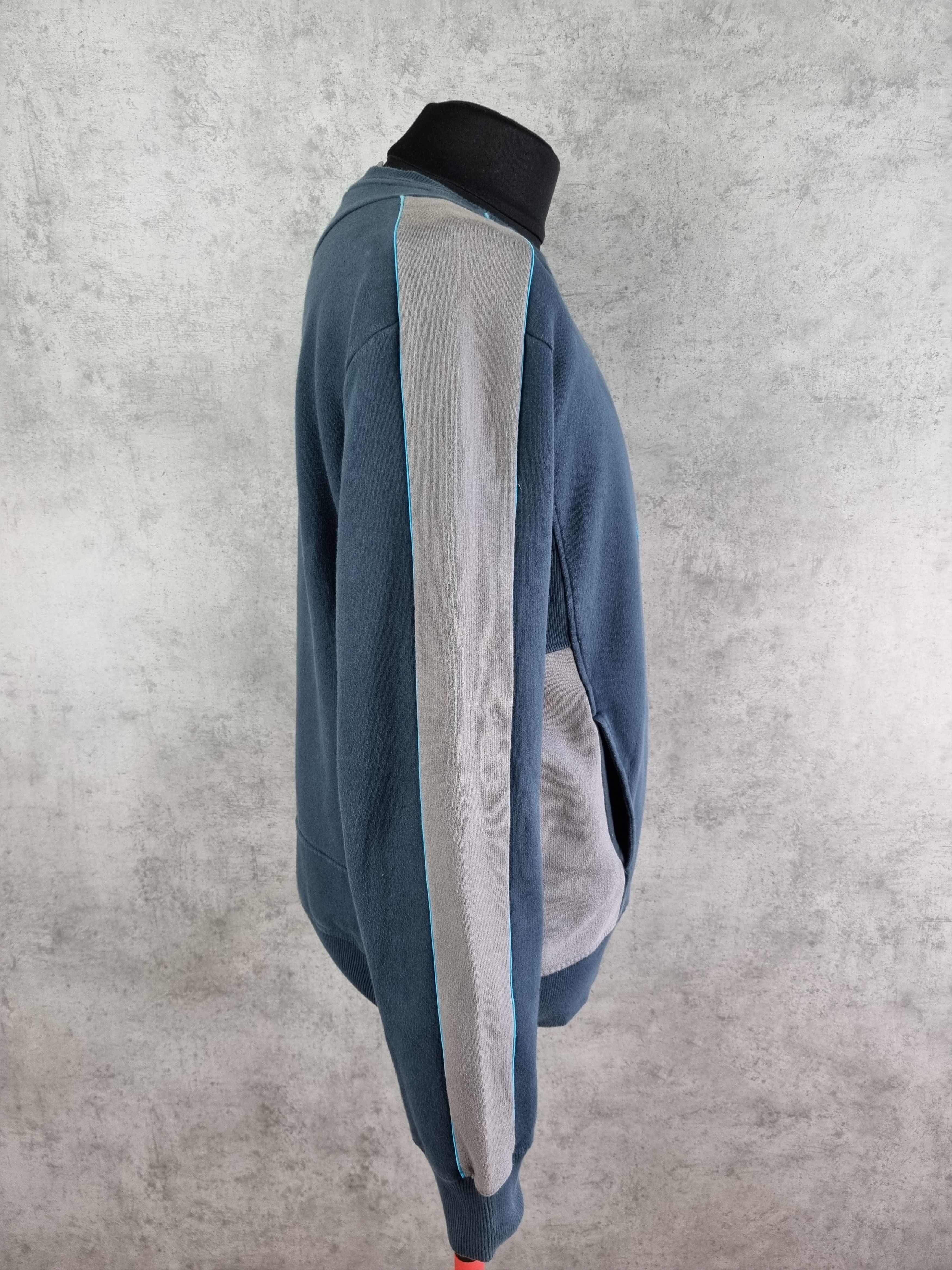 Nike × Vintage 90s Faded NIKE Embroidery swoosh 2 pockets sweatshirt Size US L / EU 52-54 / 3 - 7 Thumbnail