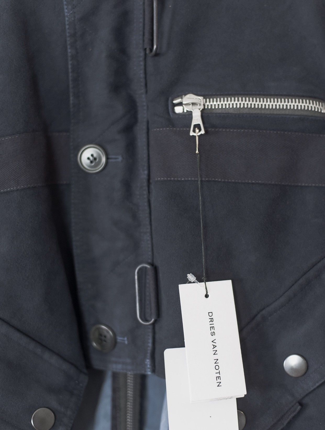 Dries Van Noten RARE GRAIL dries van noten 2014 multi zip bomber jacket Size US L / EU 52-54 / 3 - 4 Thumbnail