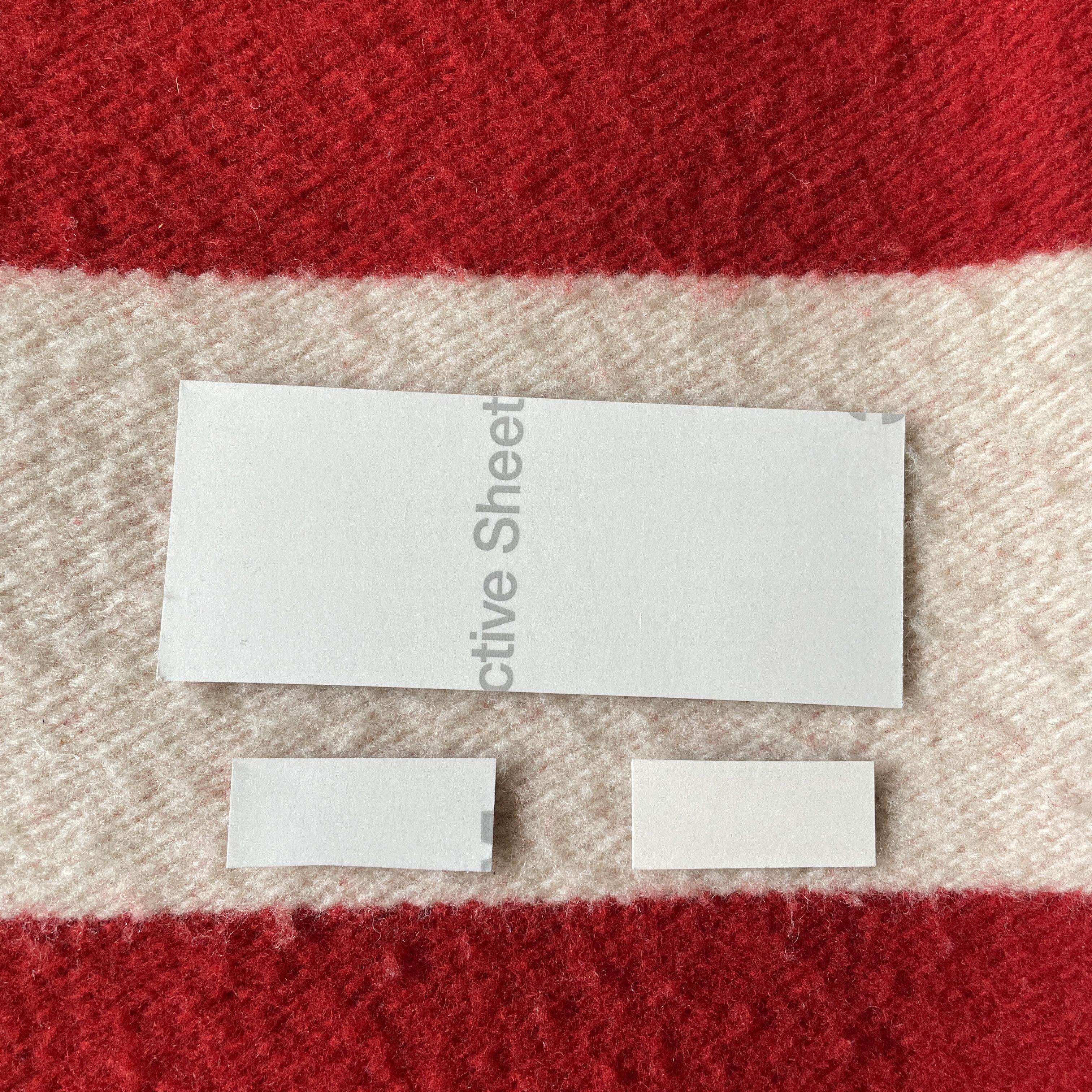 Comme des Garcons Supreme - 3M Reflective Mini stickers x10 & Navy CDG mini x1 Size ONE SIZE - 3 Thumbnail